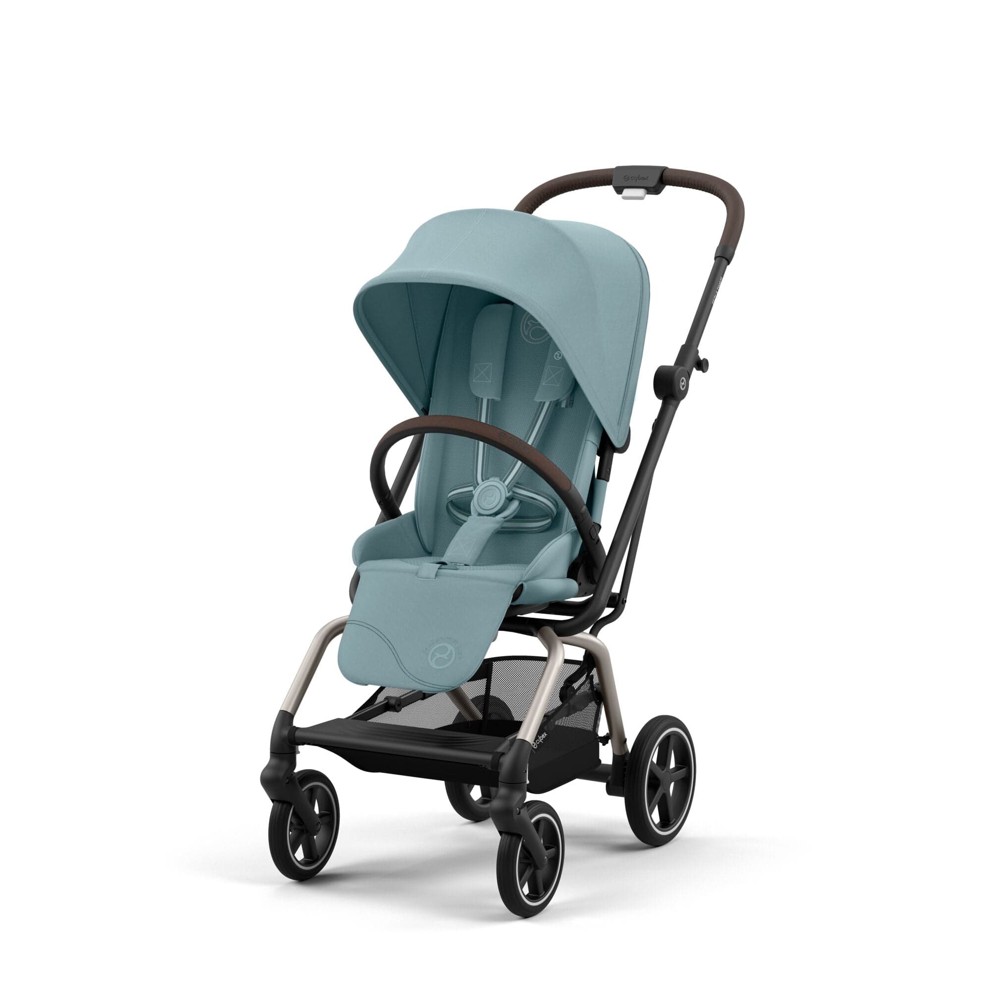 Cybex baby pushchairs Cybex Eezy S Twist+ 2 - Stormy Blue | light blue 524000115