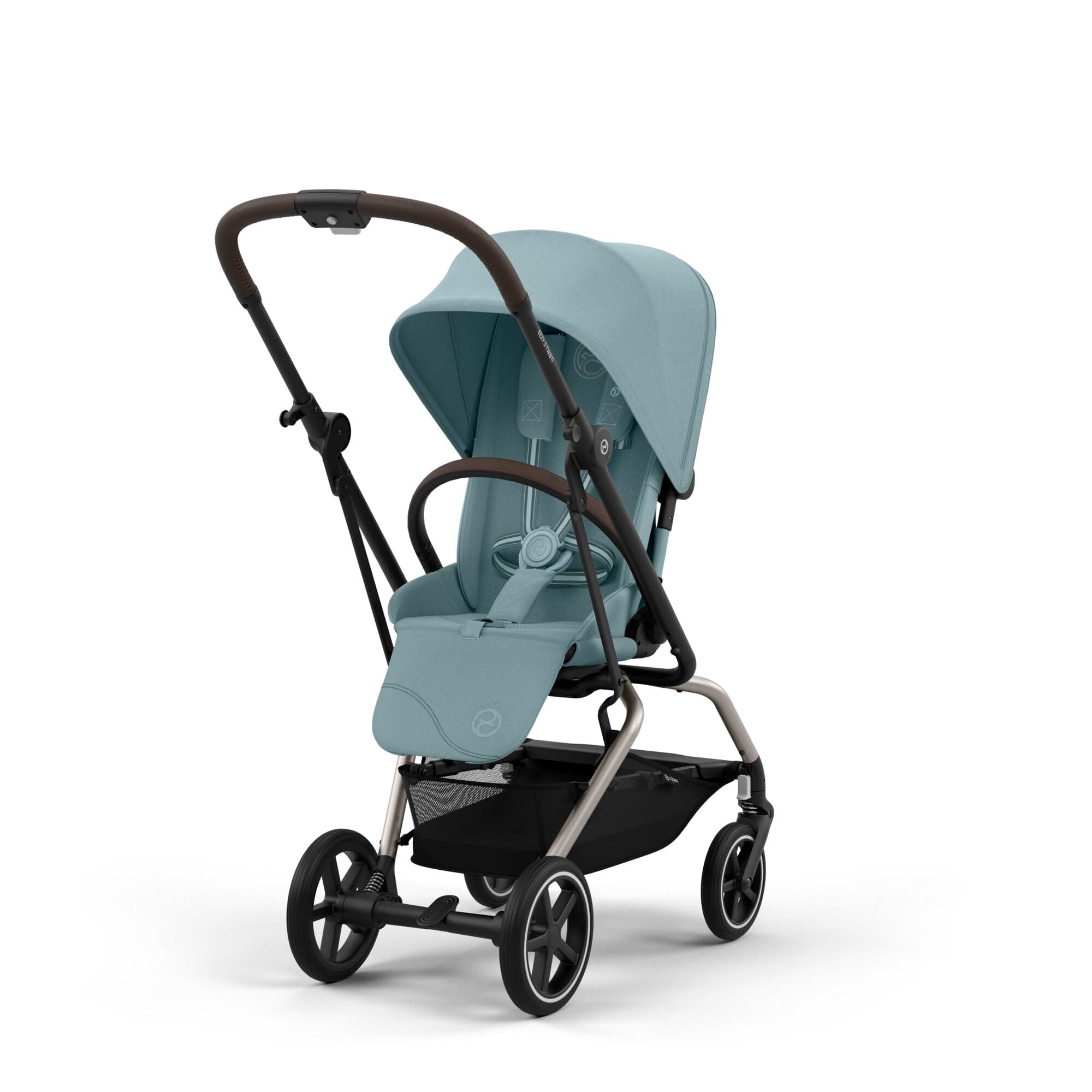 Cybex baby pushchairs Cybex Eezy S Twist+ 2 - Stormy Blue | light blue 524000115