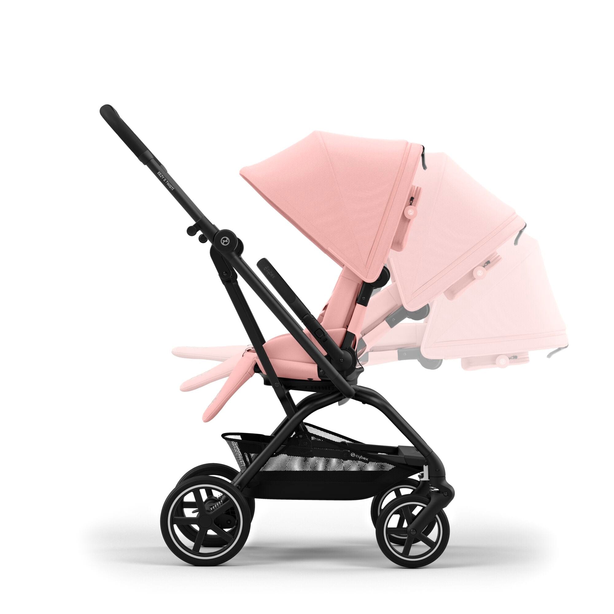 Cybex baby pushchairs Cybex Eezy S Twist+ 2 - Candy Pink | light pink 524000123