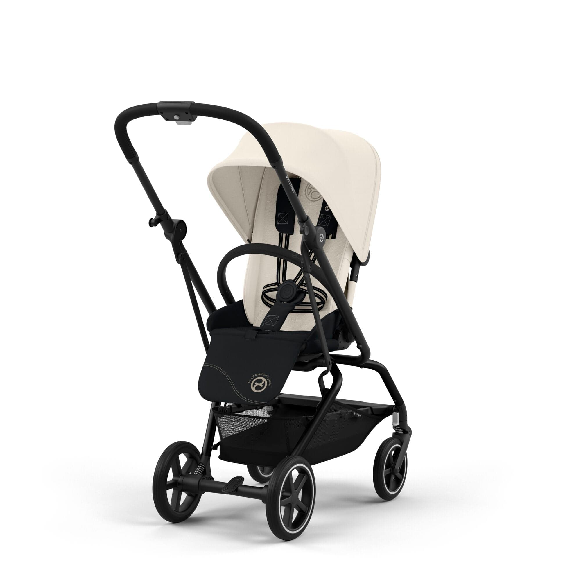 Cybex baby pushchairs Cybex Eezy S Twist+ 2 - Canvas White | light beige 524000139