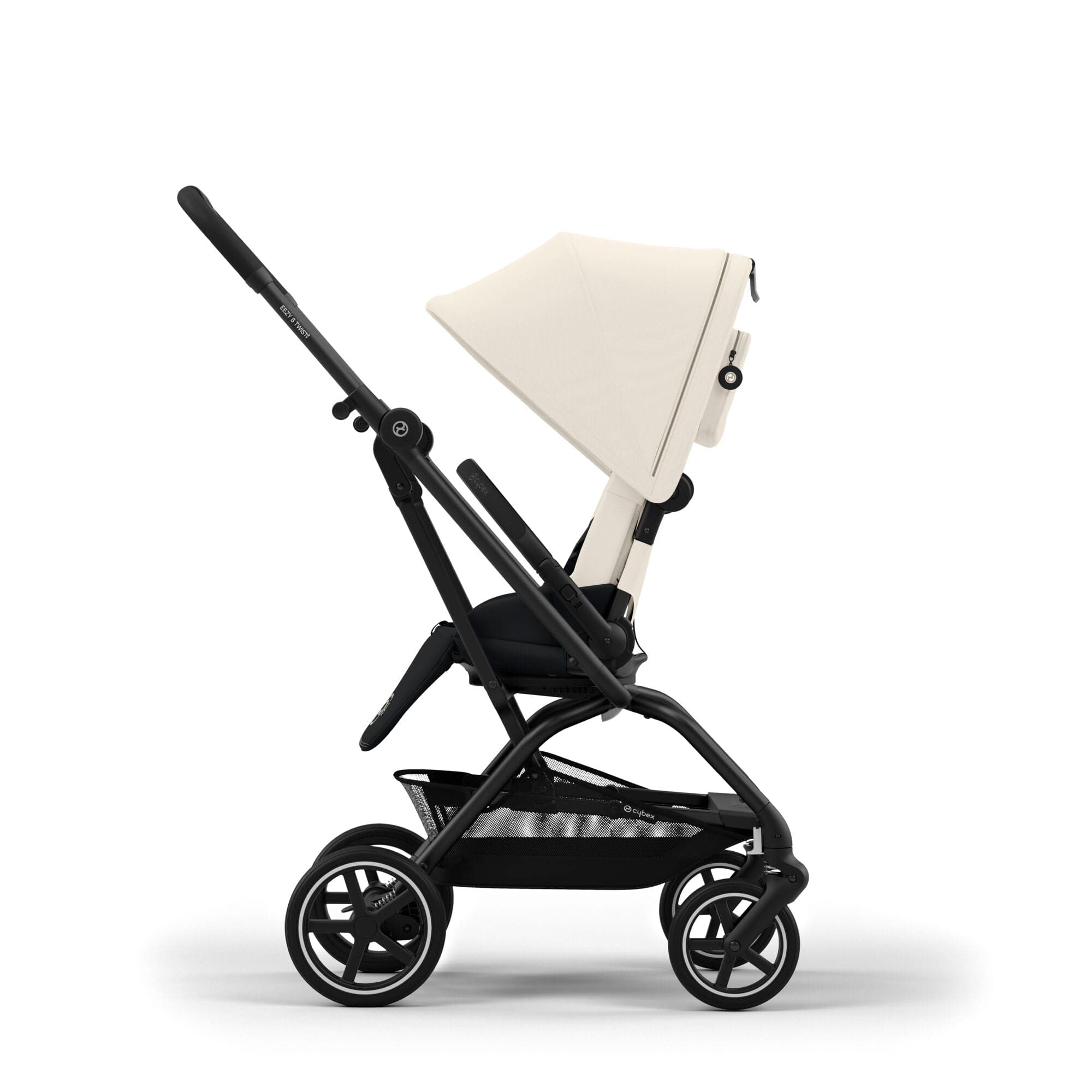 Cybex baby pushchairs Cybex Eezy S Twist+ 2 - Canvas White | light beige 524000139