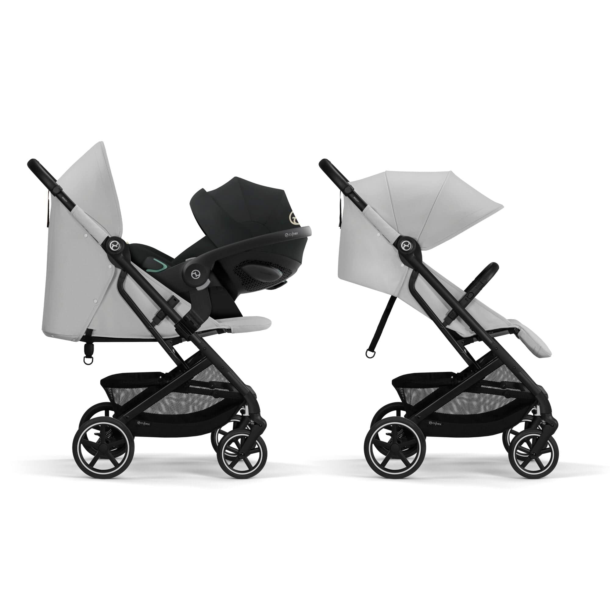 Cybex baby pushchairs Cybex Beezy 2024 - Fog Grey/Light Grey 524000155