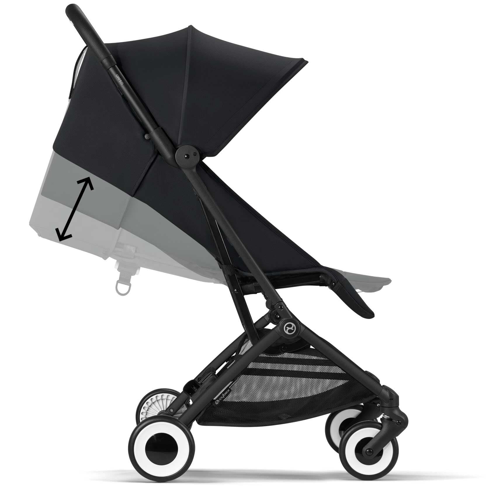 Cybex baby pushchairs Cybex ORFEO - Magic Black (2024) 524000291