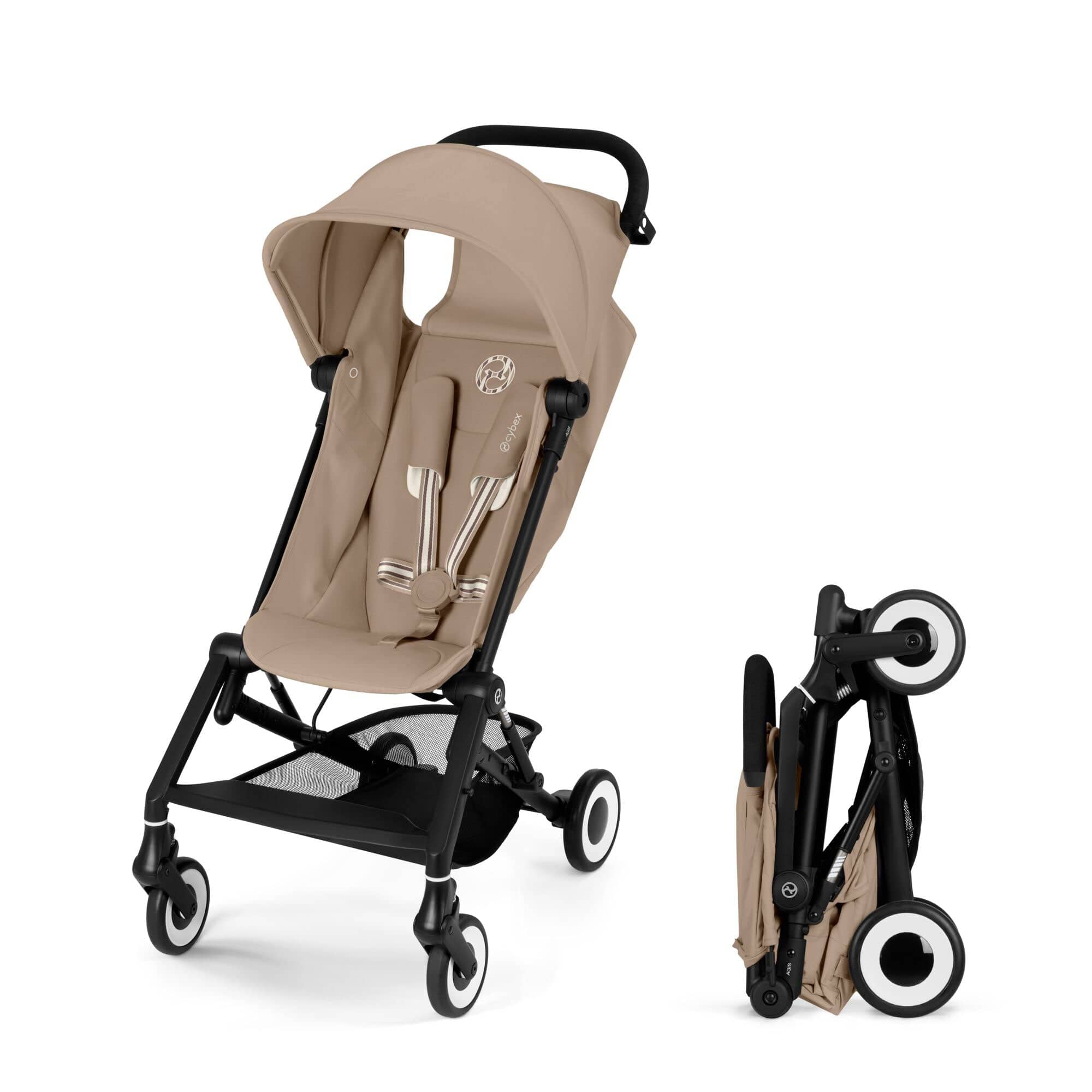 Cybex baby pushchairs Cybex Agis Compact Stroller - Almond Beige 525000771