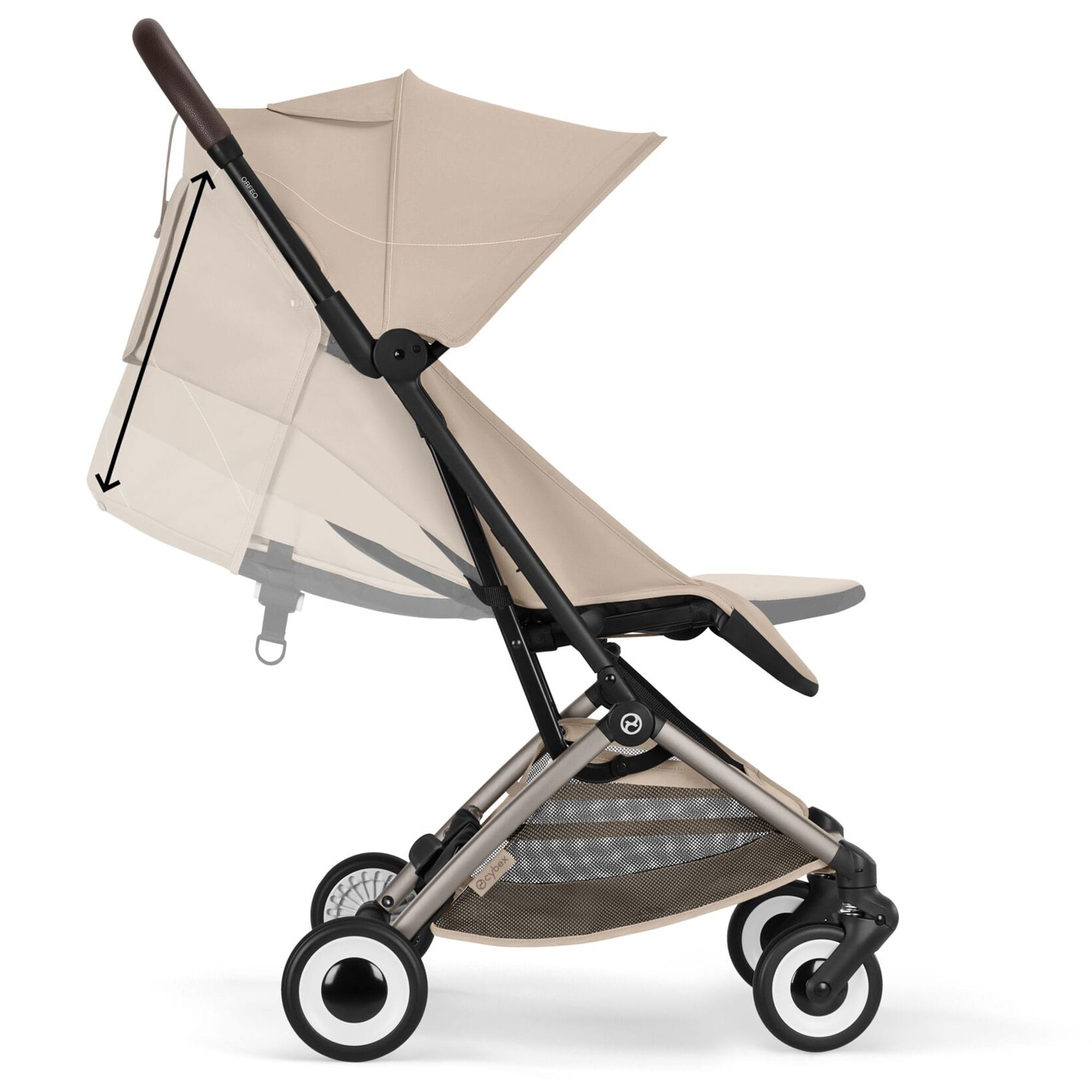 Cybex baby pushchairs Cybex ORFEO (2026) - Almond Beige 526001037