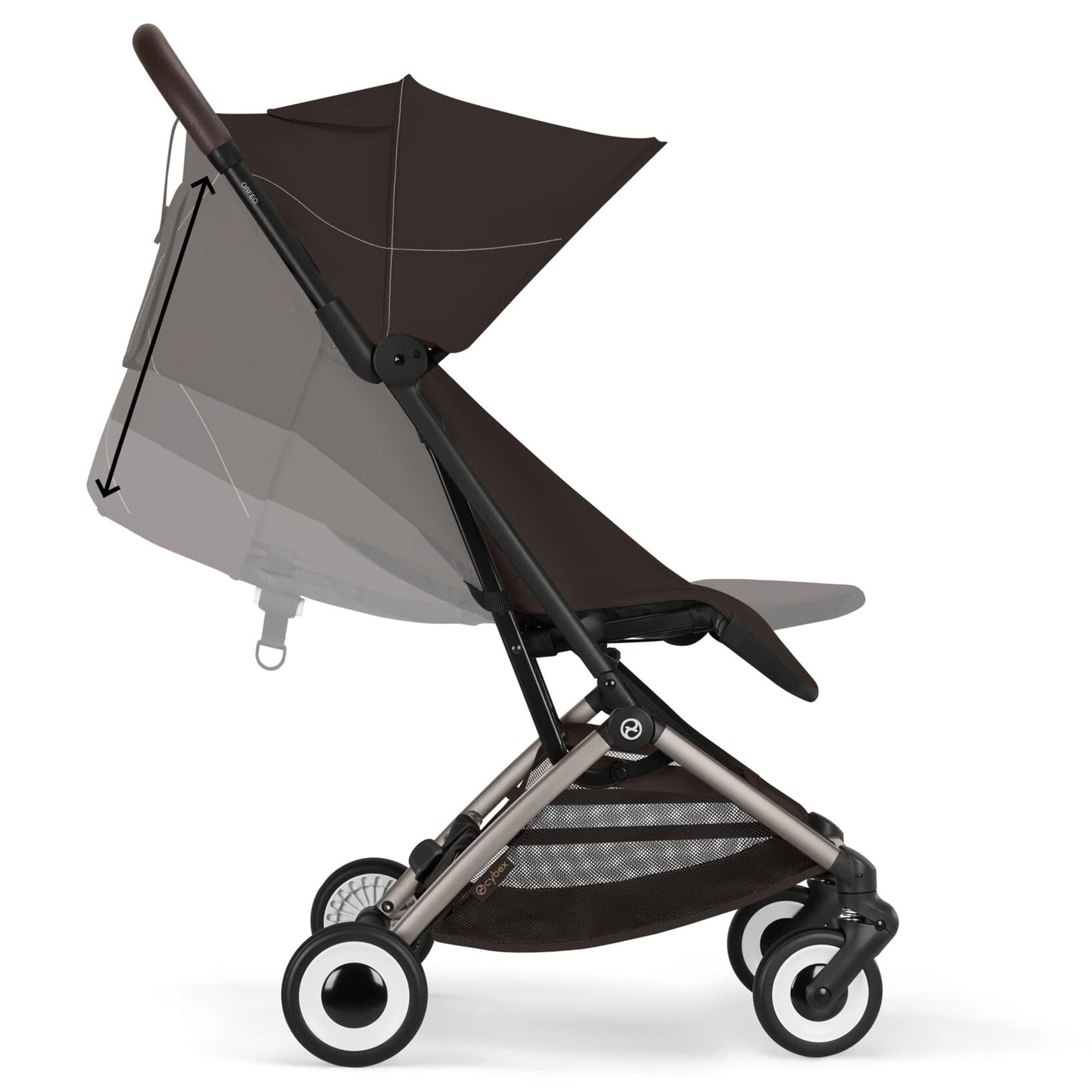 Cybex baby pushchairs Cybex ORFEO (2026) - Chocolate Brown 526001085