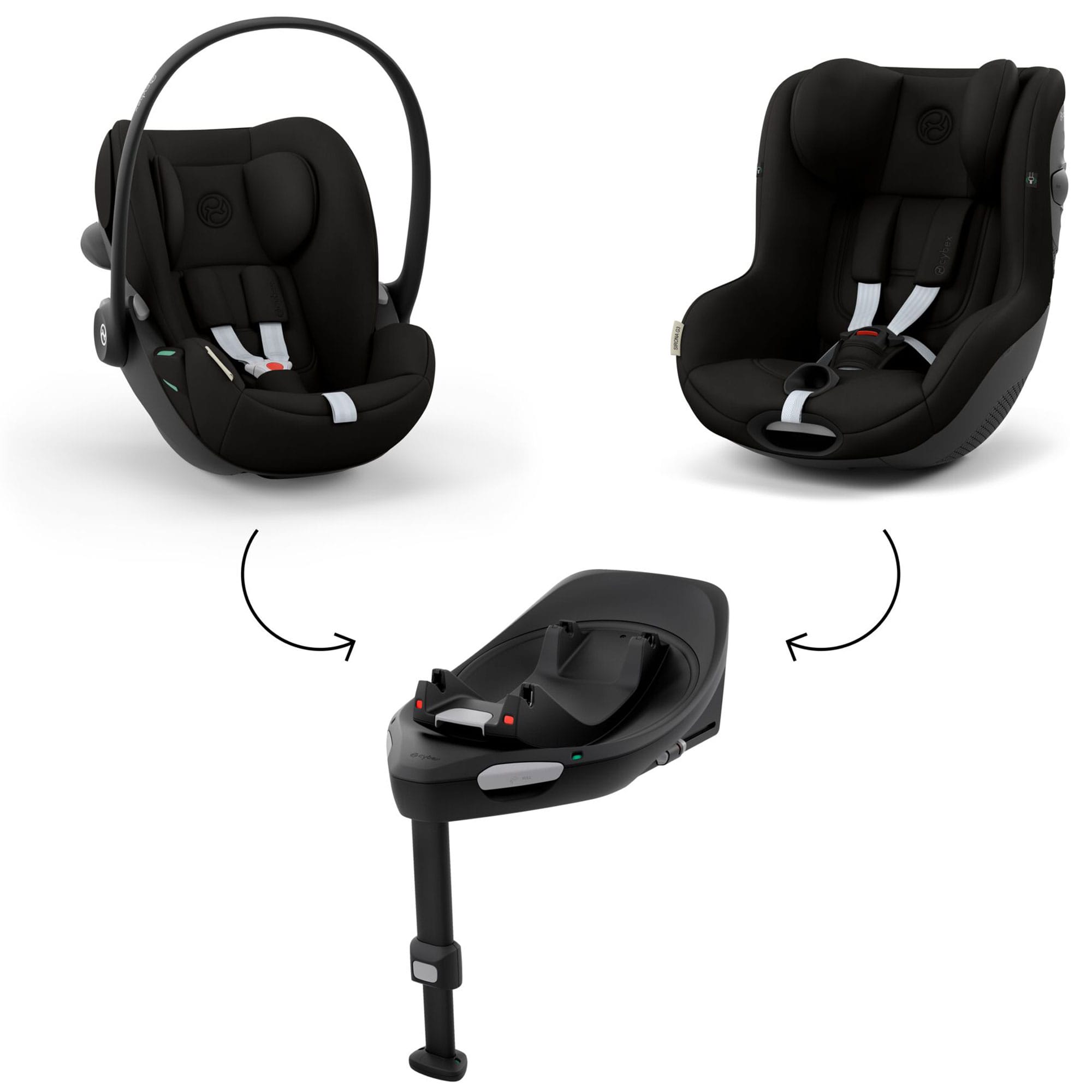 Cybex car seat bases Cybex Base G3 Isofix Car Seat Base - Black 526001365