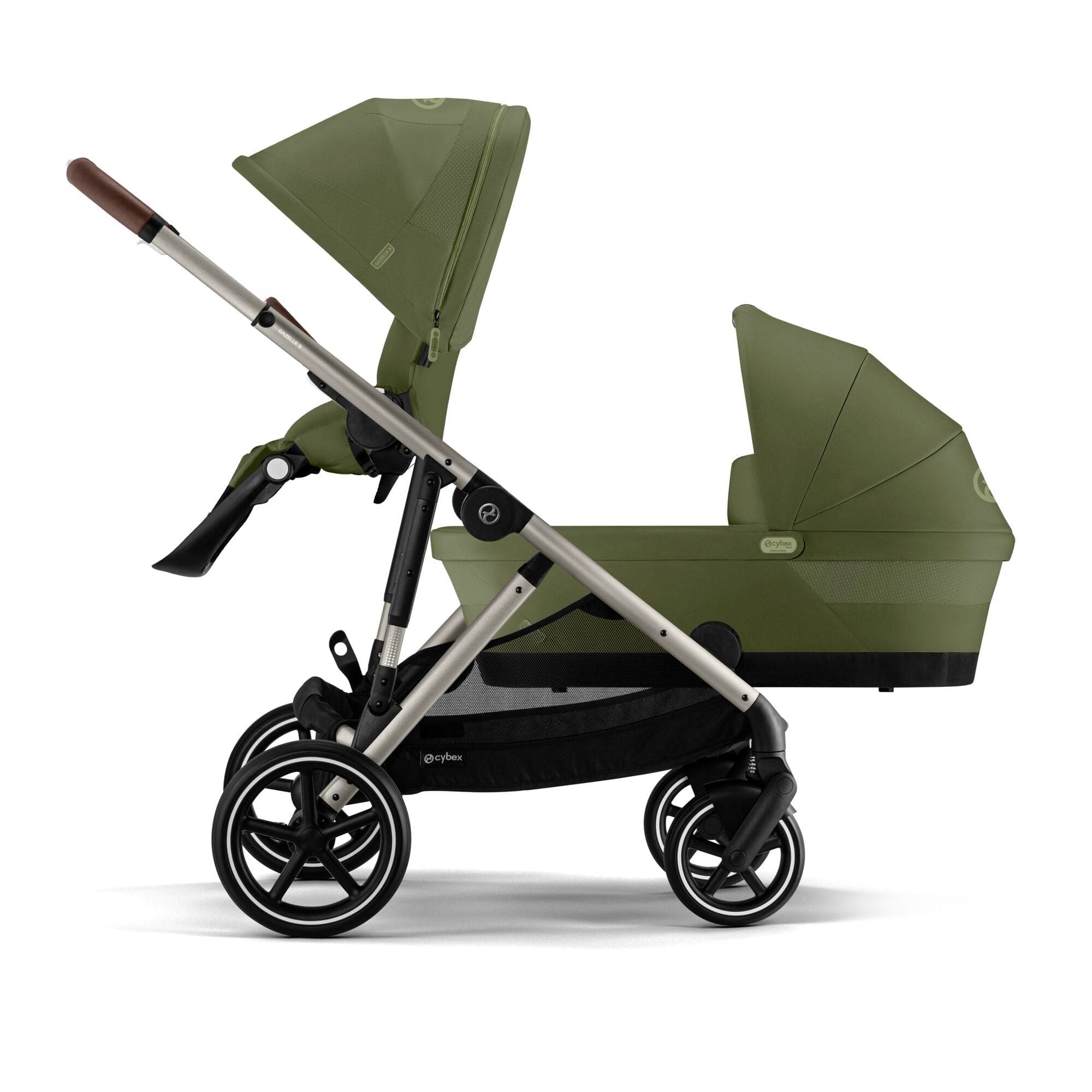 Cybex chassis & carrycots Cybex Gazelle S Cot - Moss Green 525000157
