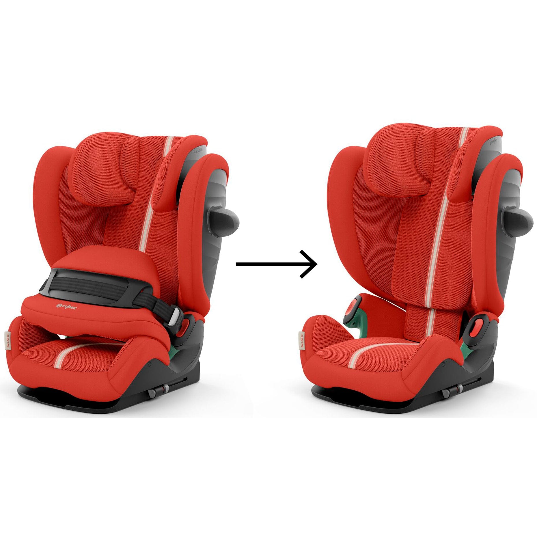 Cybex Solution G i-Fix PLUS Car Seat - Hibiscus Red – Baby Nest