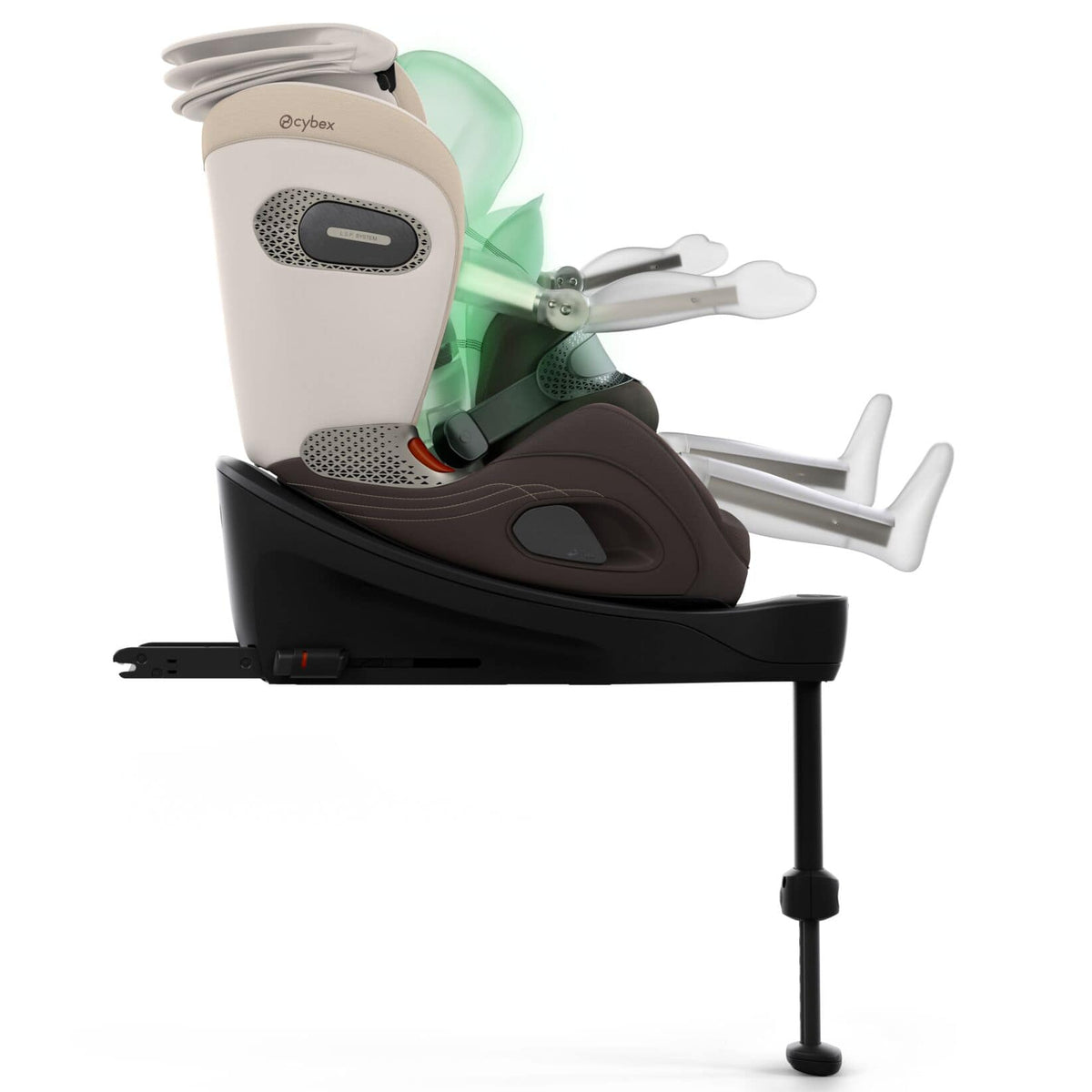 Cybex forward facing car seats Cybex Anoris S Style - Amber Brown