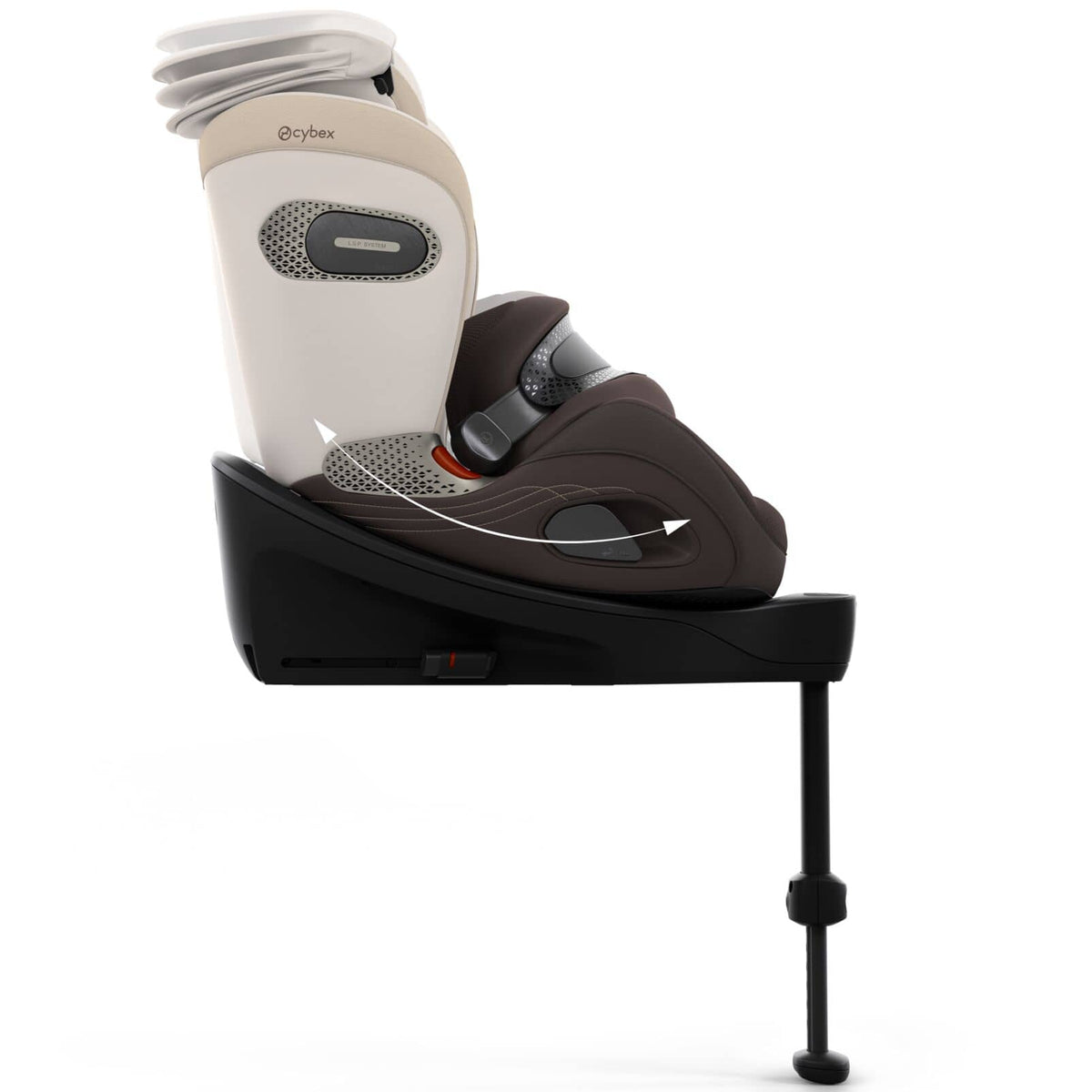 Cybex forward facing car seats Cybex Anoris S Style - Amber Brown