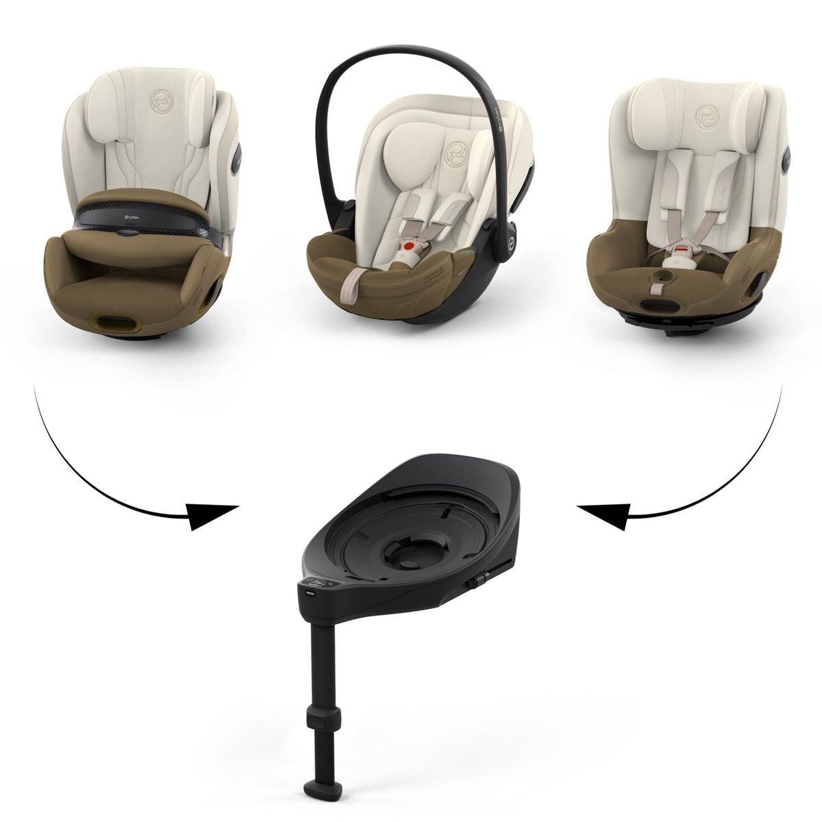 Cybex forward facing car seats Cybex Anoris S Style - Jade Green
