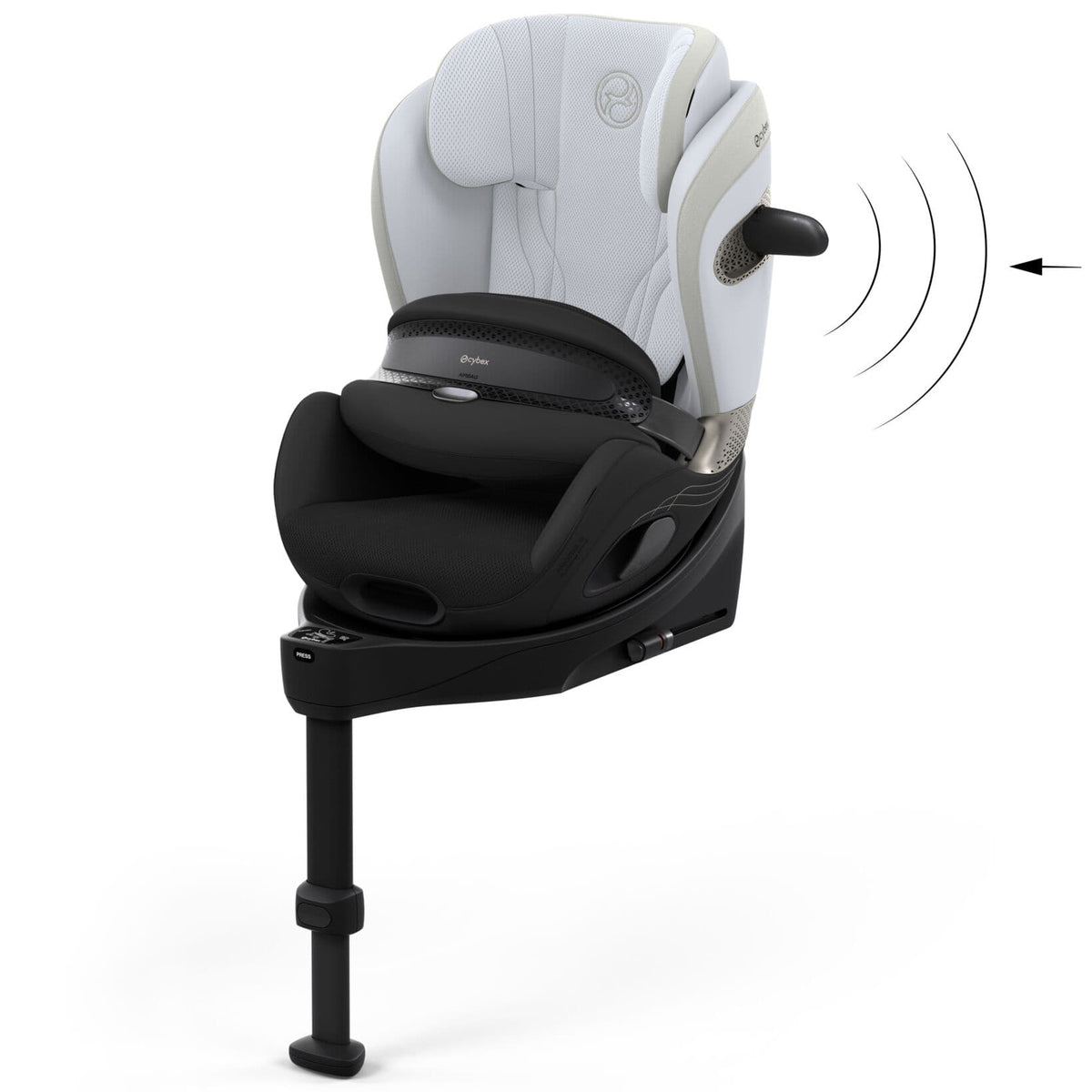 Cybex forward facing car seats Cybex Anoris S Style - Misty Grey