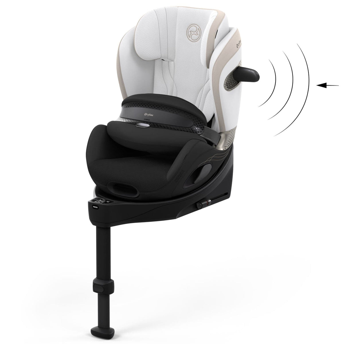 Cybex forward facing car seats Cybex Anoris S Style - Off White