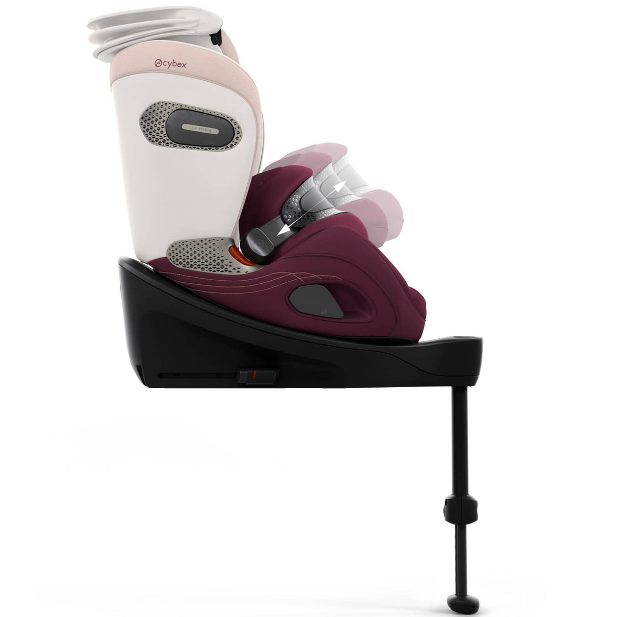 Cybex forward facing car seats Cybex Anoris S Style - Quartz Pink