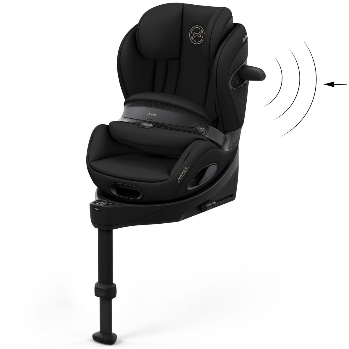 Cybex forward facing car seats Cybex Anoris Si - Sepia Black 526003503