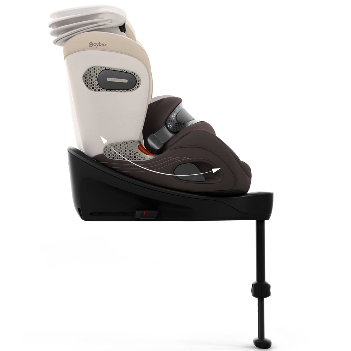 Cybex forward facing car seats Cybex Anoris Si Style - Amber Brown 526003519
