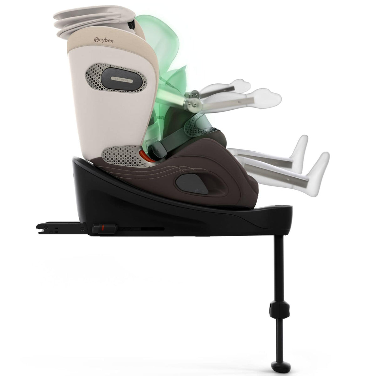 Cybex forward facing car seats Cybex Anoris Si Style - Amber Brown 526003519