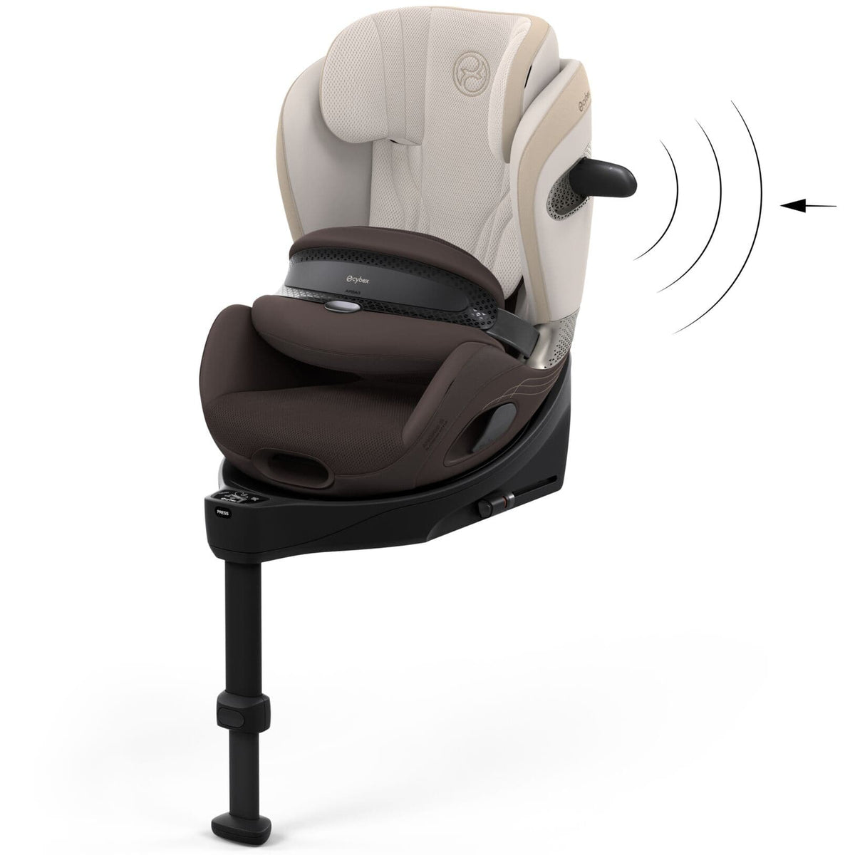 Cybex forward facing car seats Cybex Anoris Si Style - Amber Brown 526003519
