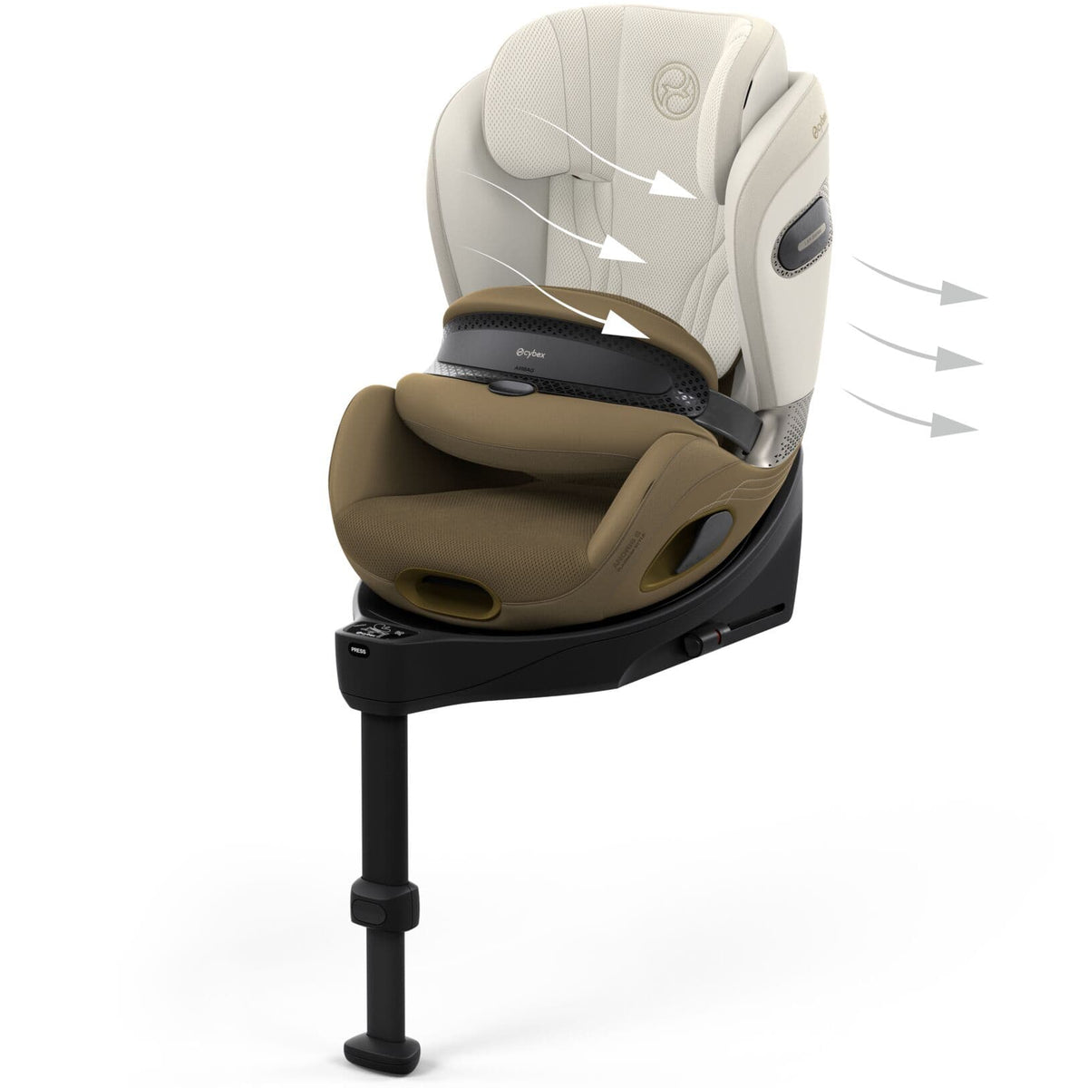 Cybex forward facing car seats Cybex Anoris Si Style - Jade Green 526003531