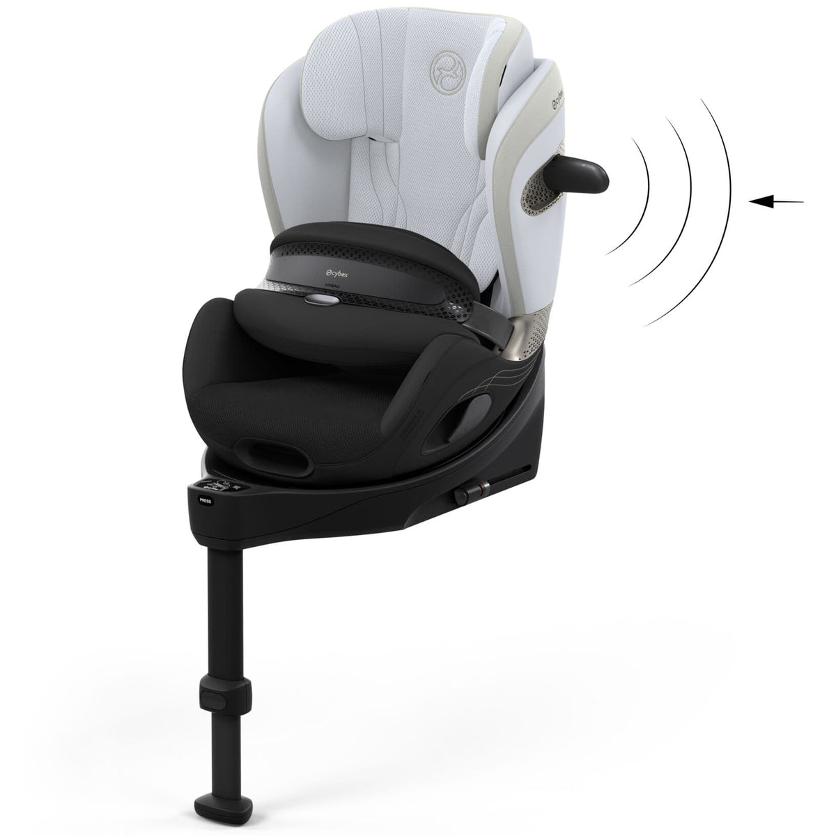 Cybex forward facing car seats Cybex Anoris Si Style - Misty Grey 526003515