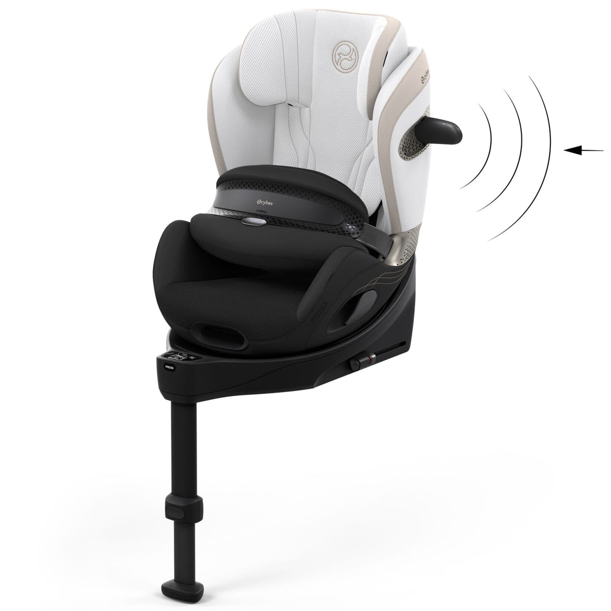Cybex forward facing car seats Cybex Anoris Si Style - Off White 526003535