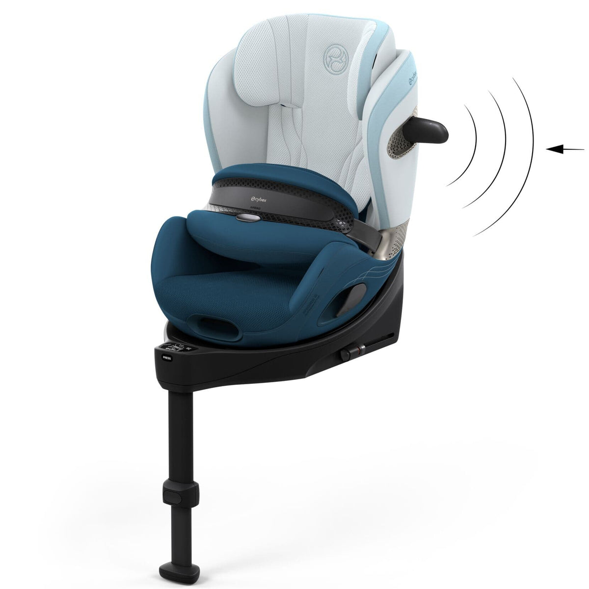 Cybex forward facing car seats Cybex Anoris Si Style - Opal Blue 526003523