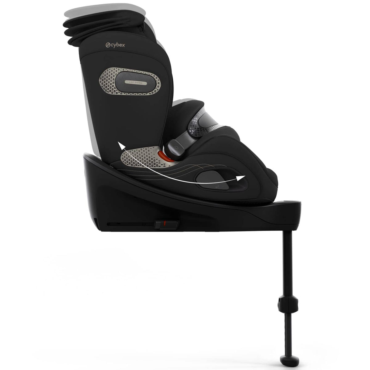 Cybex forward facing car seats Cybex Anoris Si Style - Sepia Black 526003511