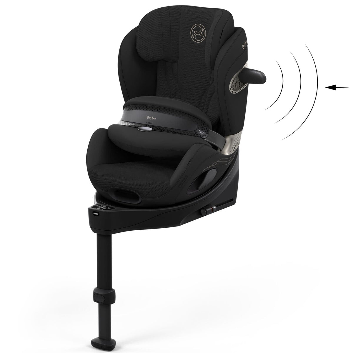 Cybex forward facing car seats Cybex Anoris Si Style - Sepia Black 526003511