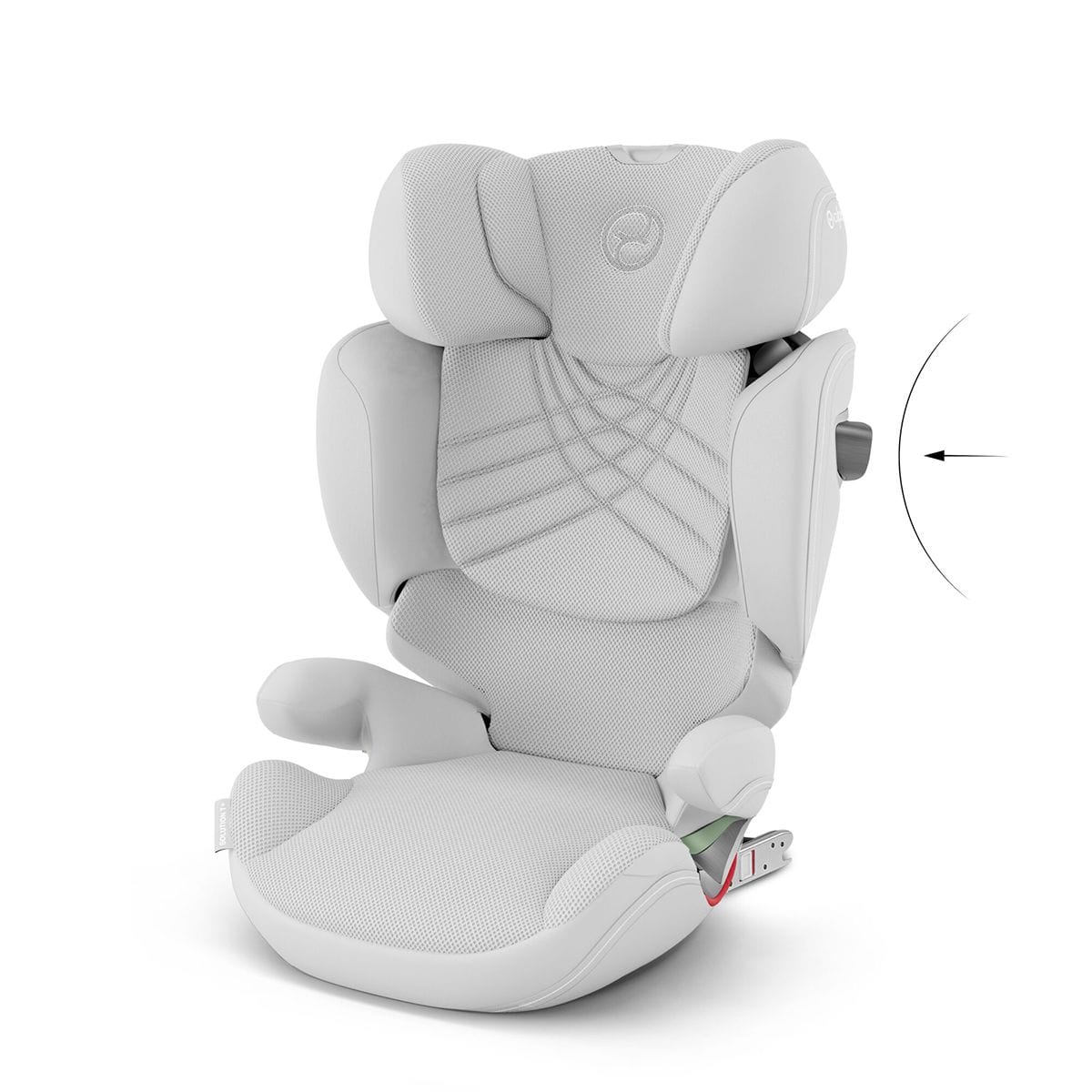Cybex highback booster seats Cybex Solution T i-Fix Plus - Light Grey 522004110