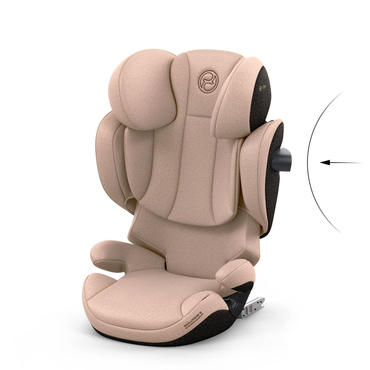 Cybex Highback Booster Seats Cybex Solution S - Cozy Beige 526003125