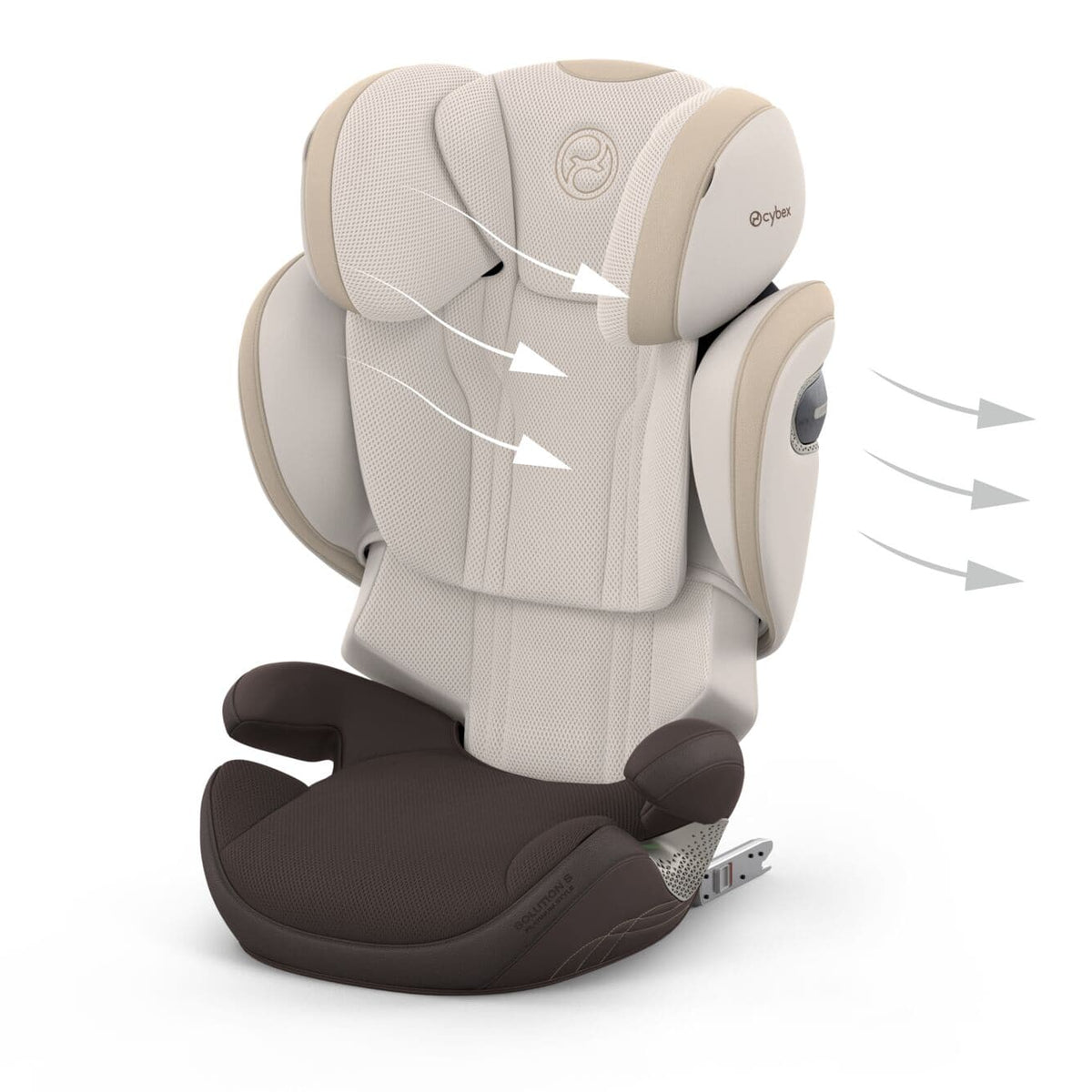 Cybex Highback Booster Seats Cybex Solution S Style - Amber Brown 526003137