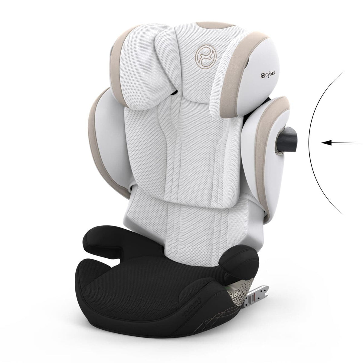 Cybex Highback Booster Seats Cybex Solution S Style - Off White 526003153
