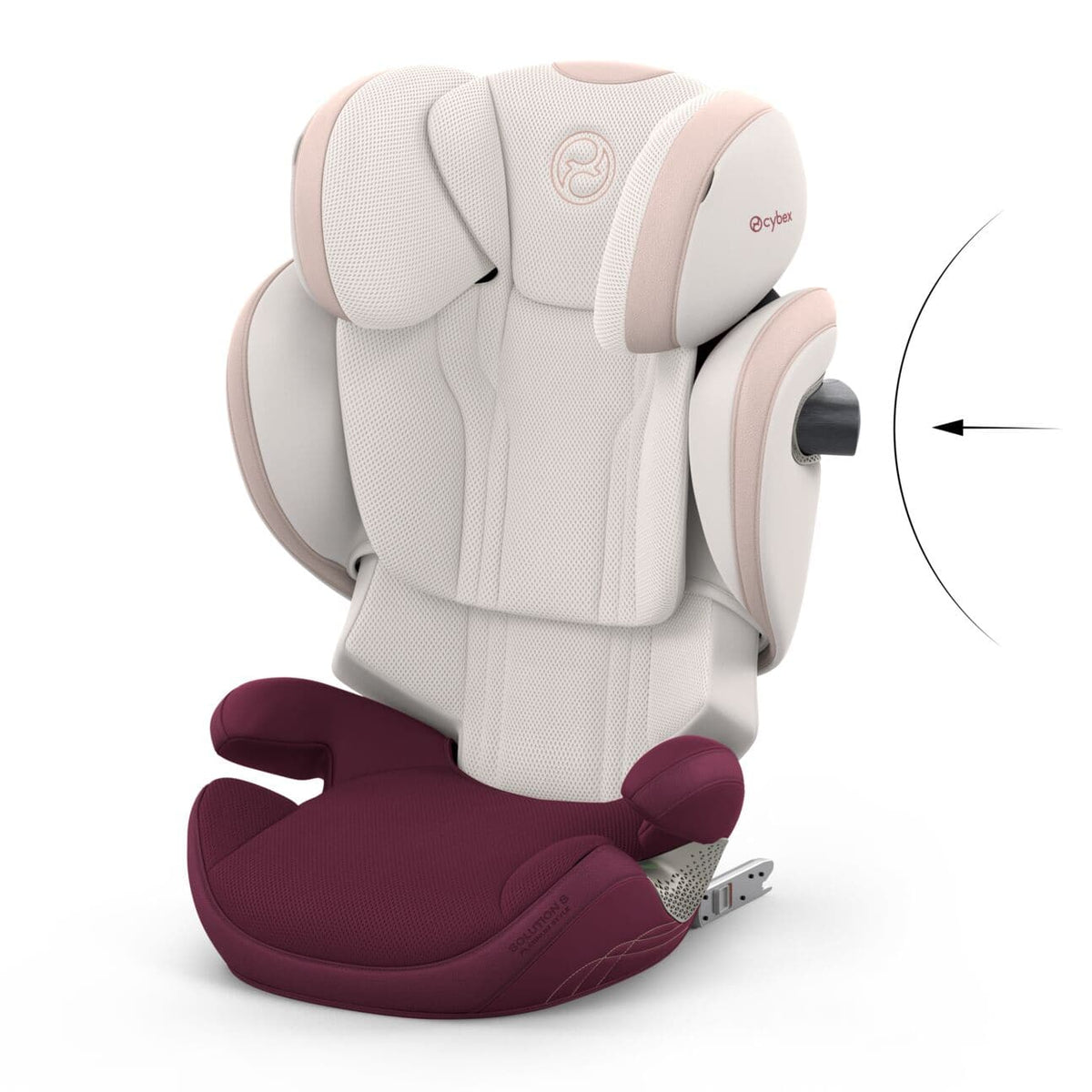 Cybex Highback Booster Seats Cybex Solution S Style - Quartz Pink 526003145