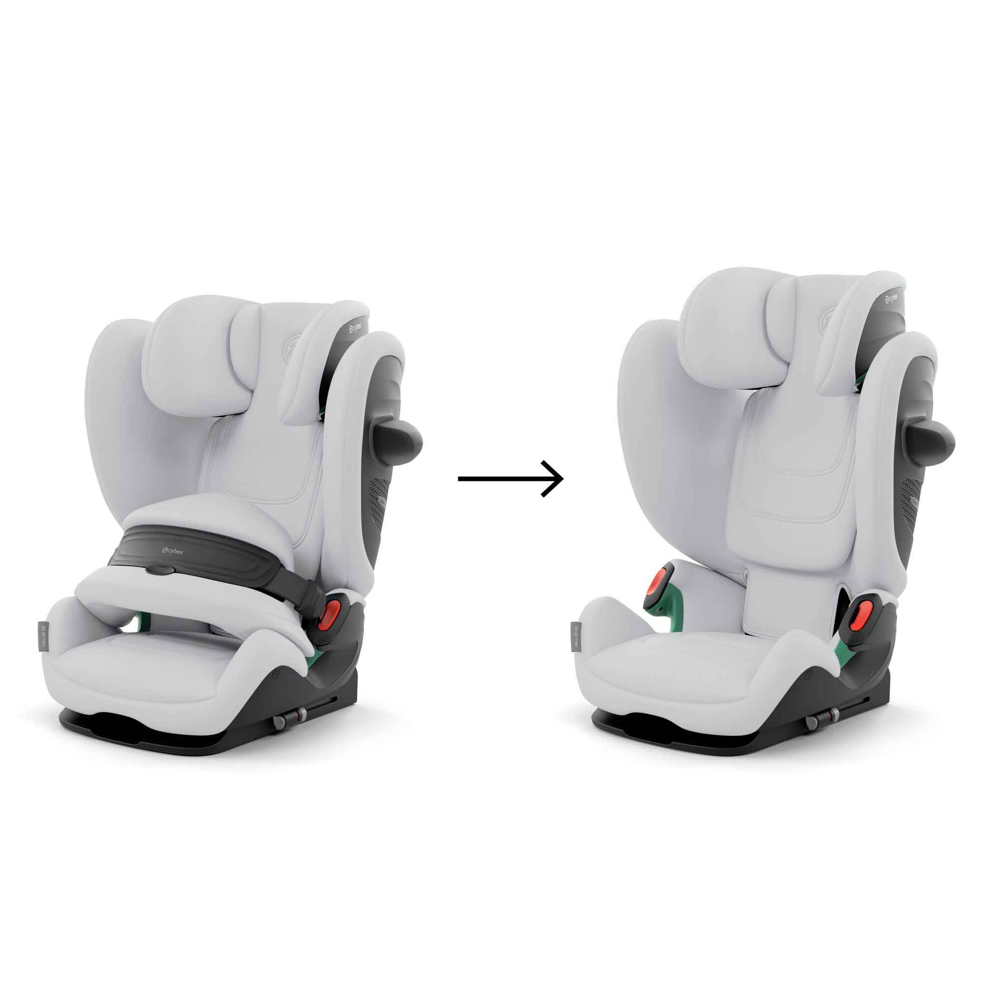 Cybex i-Size car seats Cybex Pallas G2 i-Size Car Seat - Fog Grey 524000559