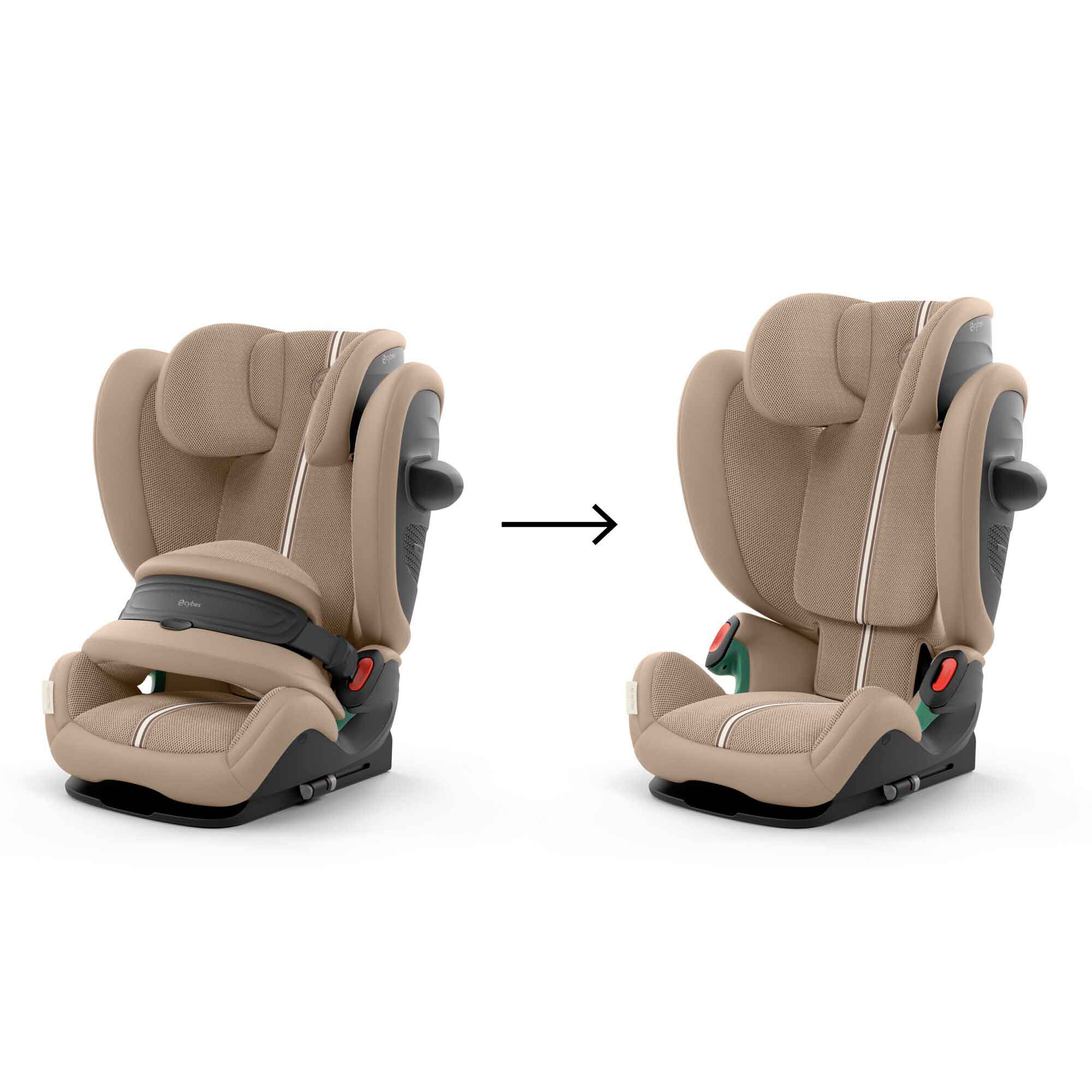 Cybex i-Size car seats Cybex Pallas G2 i-Size PLUS Car Seat - Almond Beige 524000587