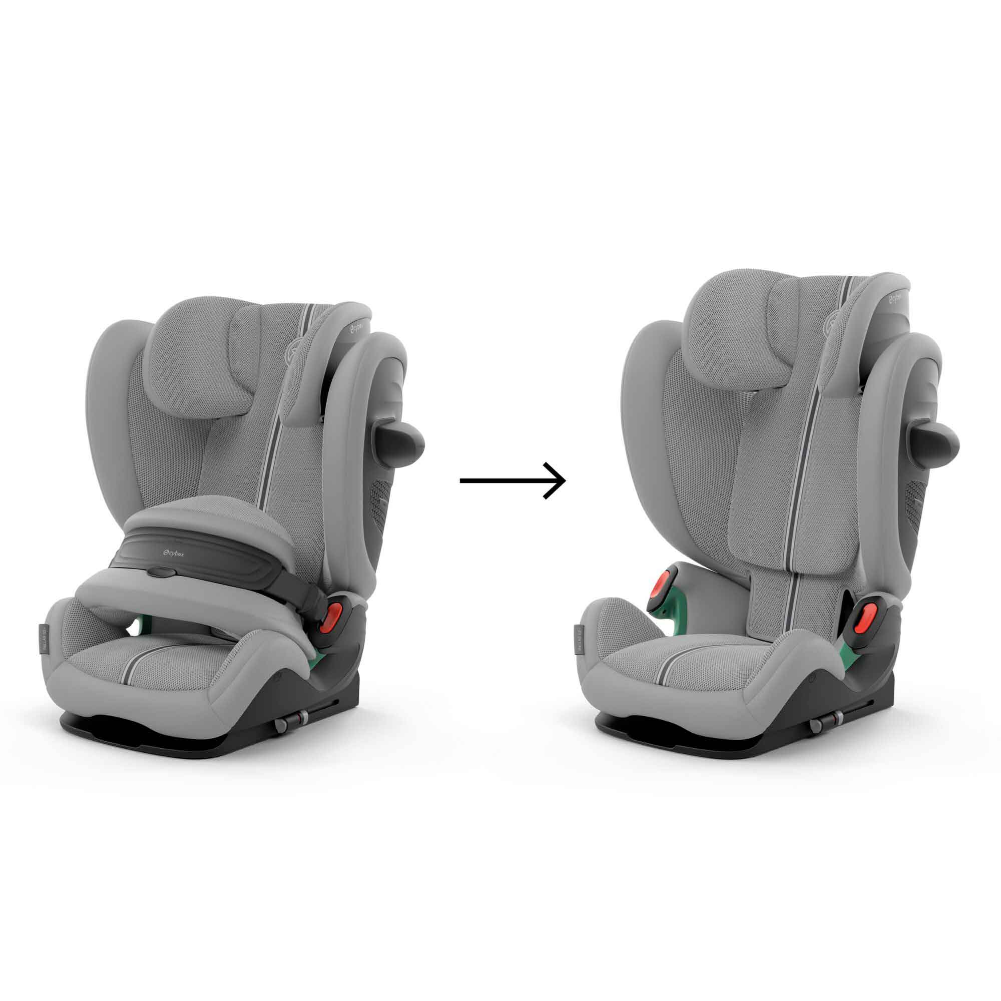 Cybex i-Size car seats Cybex Pallas G2 i-Size PLUS Car Seat - Stone Grey 524000569
