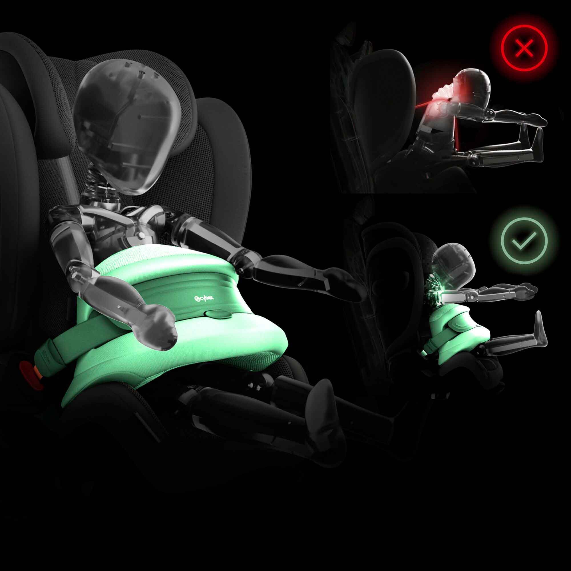 Cybex i-Size car seats Cybex Pallas G2 i-Size PLUS Car Seat - Stone Grey 524000569