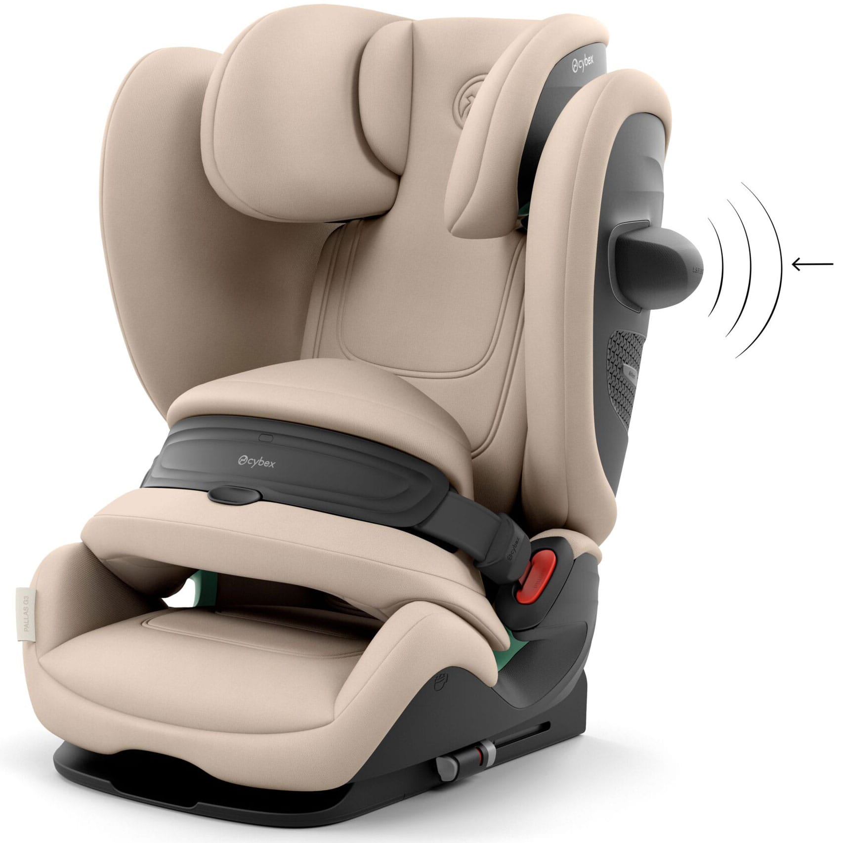 Cybex i-Size car seats Cybex Pallas G3 i-Size Car Seat - Almond Beige 526001801