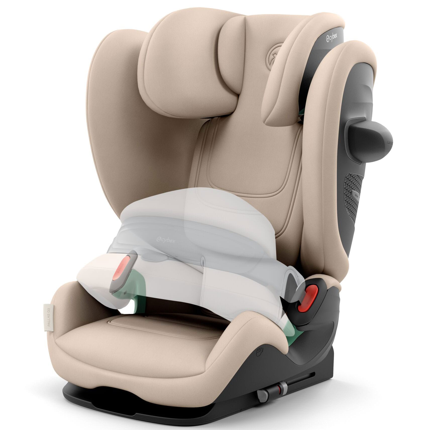 Cybex i-Size car seats Cybex Pallas G3 i-Size Car Seat - Almond Beige 526001801