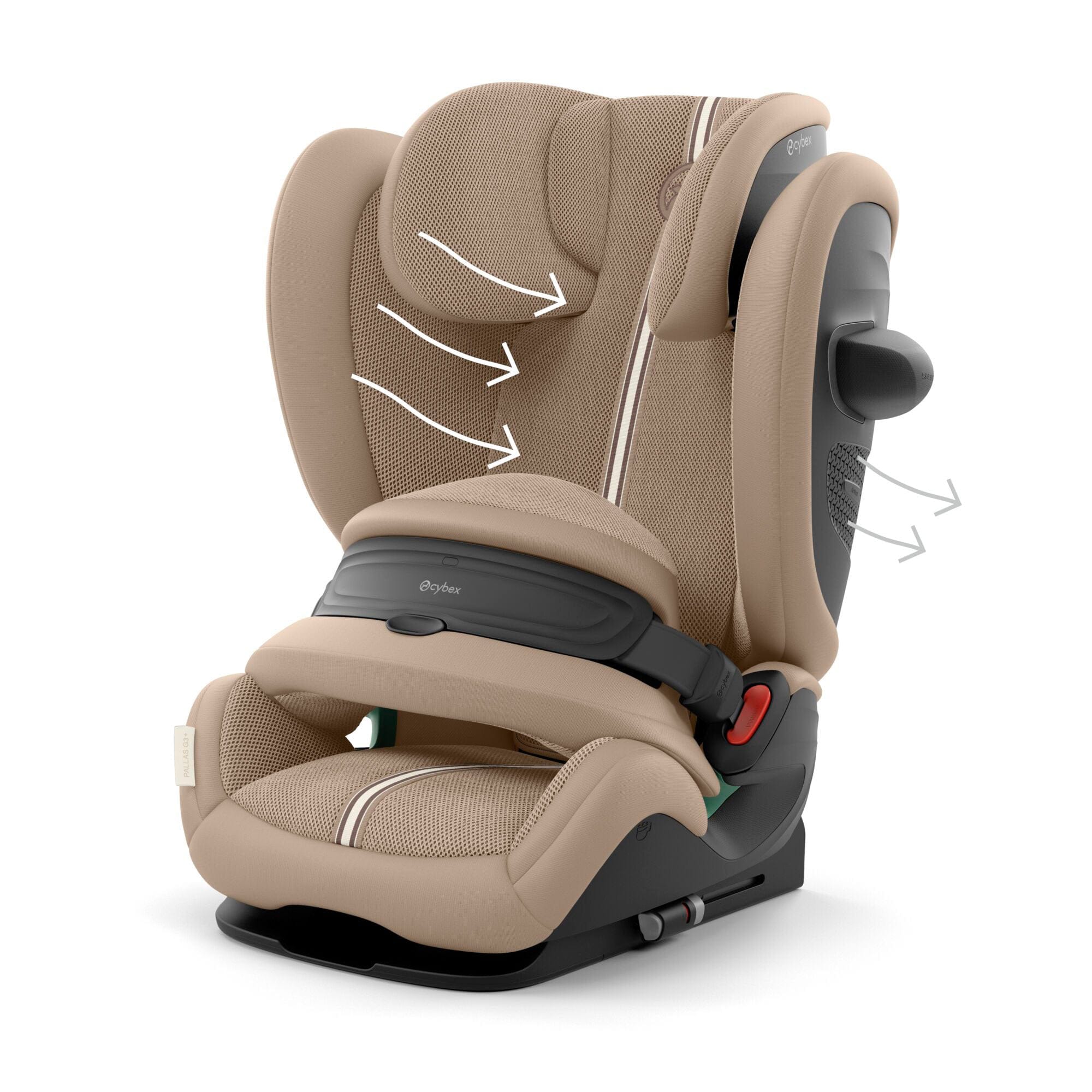 Cybex i-Size car seats Cybex Pallas G3 Plus i-Size Car Seat - Almond Beige 525000955
