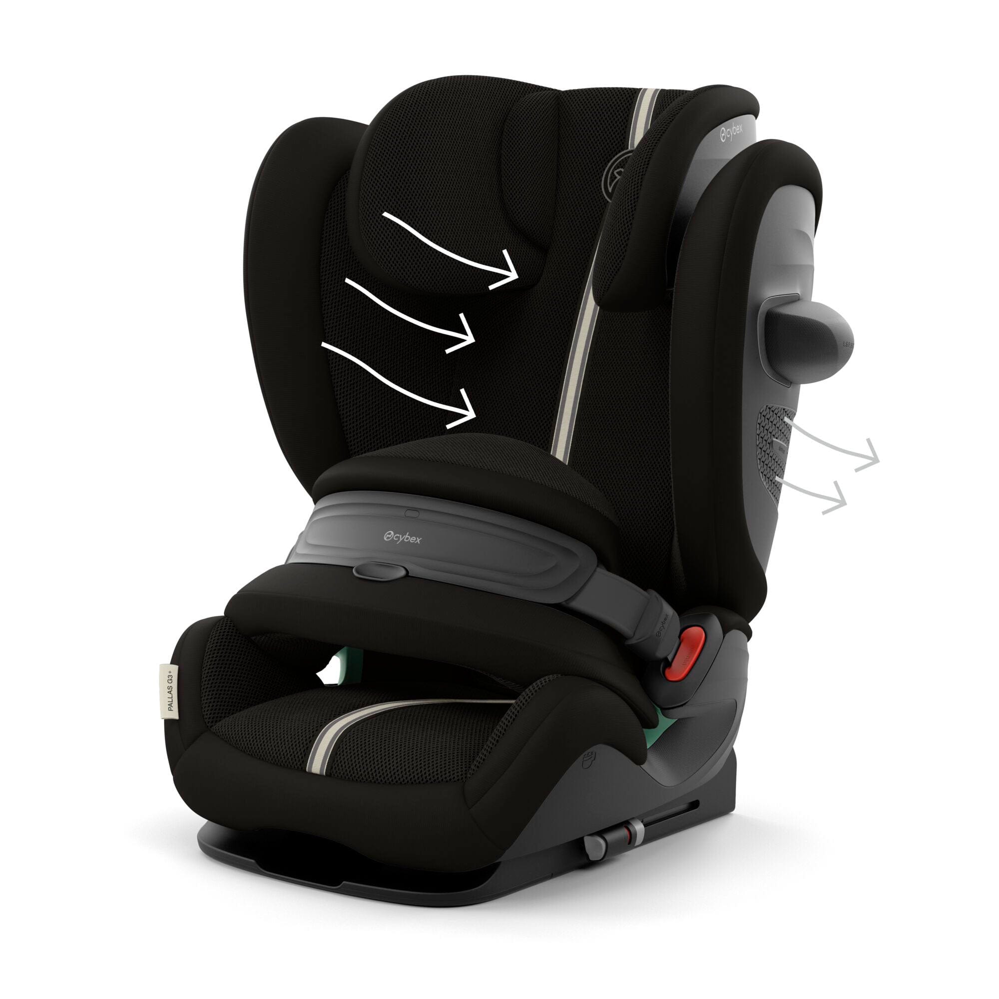Cybex i-Size car seats Cybex Pallas G3 Plus i-Size Car Seat - Moon Black 525000947
