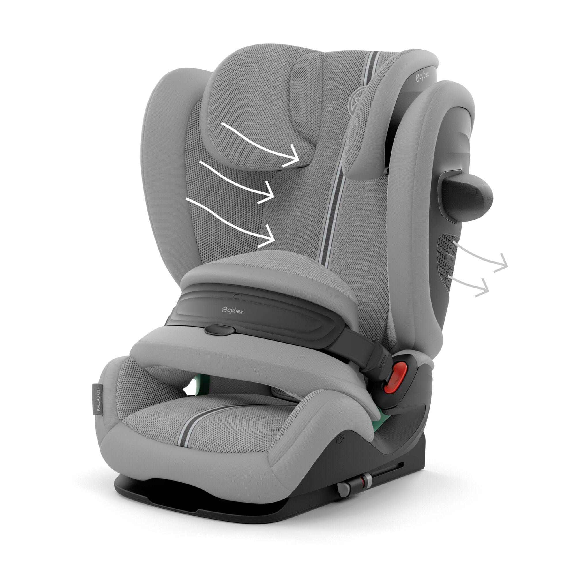 Cybex i-Size car seats Cybex Pallas G3 Plus i-Size Car Seat - Stone Grey 525000949