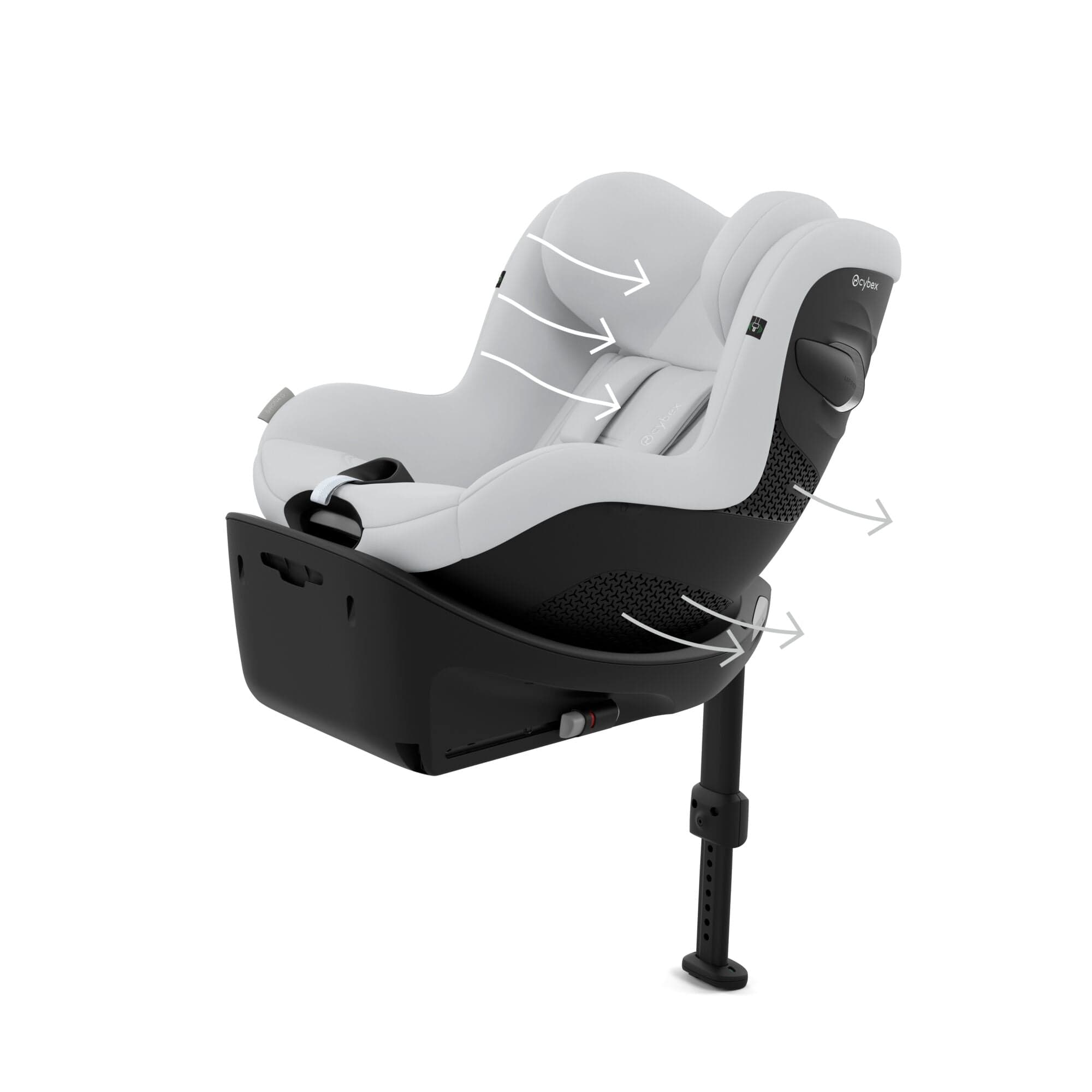Cybex i-Size car seats Cybex Sirona G i-Size - Fog Grey