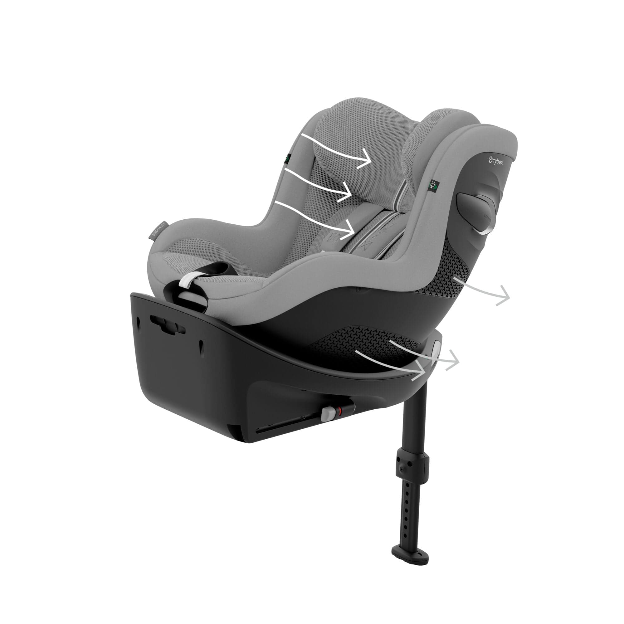 Cybex i-Size car seats Cybex Sirona G i-Size PLUS - Stone Grey