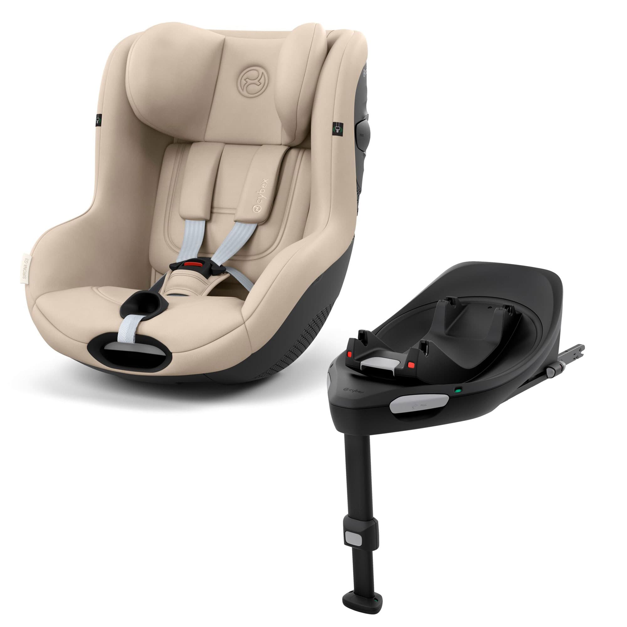 Cybex i-Size car seats Cybex Sirona G3 Comfort i-Size - Almond Beige 22361-ALM-BEI