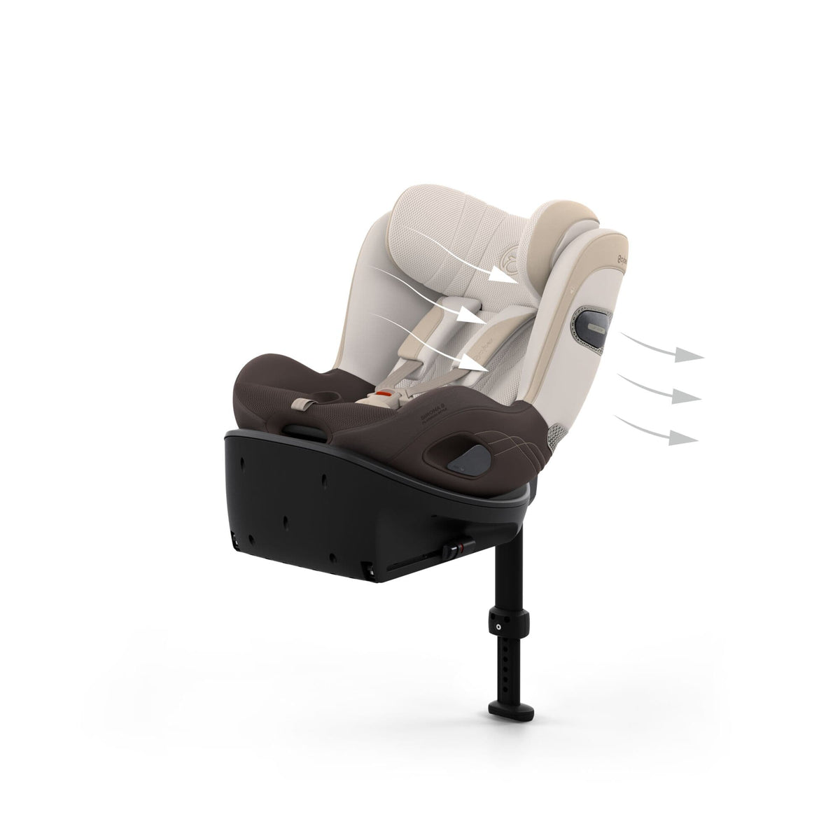 Cybex i-Size car seats Cybex Sirona S Style - Amber Brown