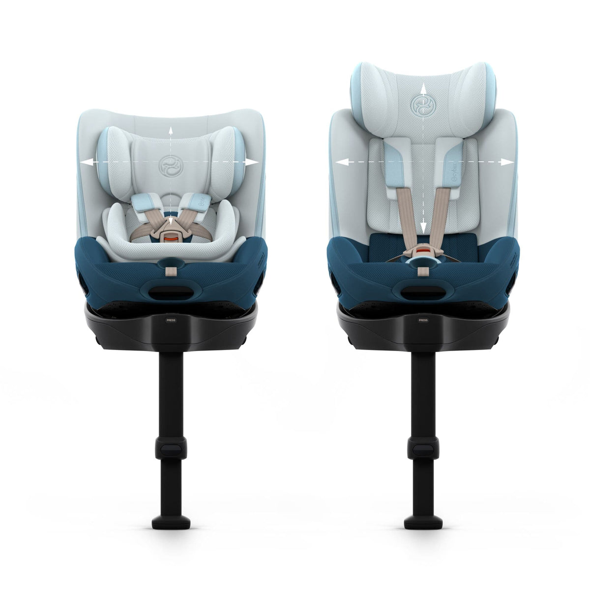 Cybex i-Size car seats Cybex Sirona S Style - Opal Blue