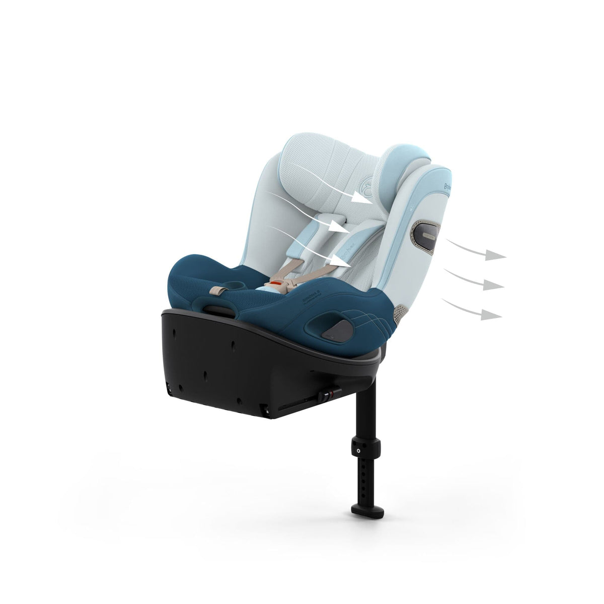 Cybex i-Size car seats Cybex Sirona S Style - Opal Blue