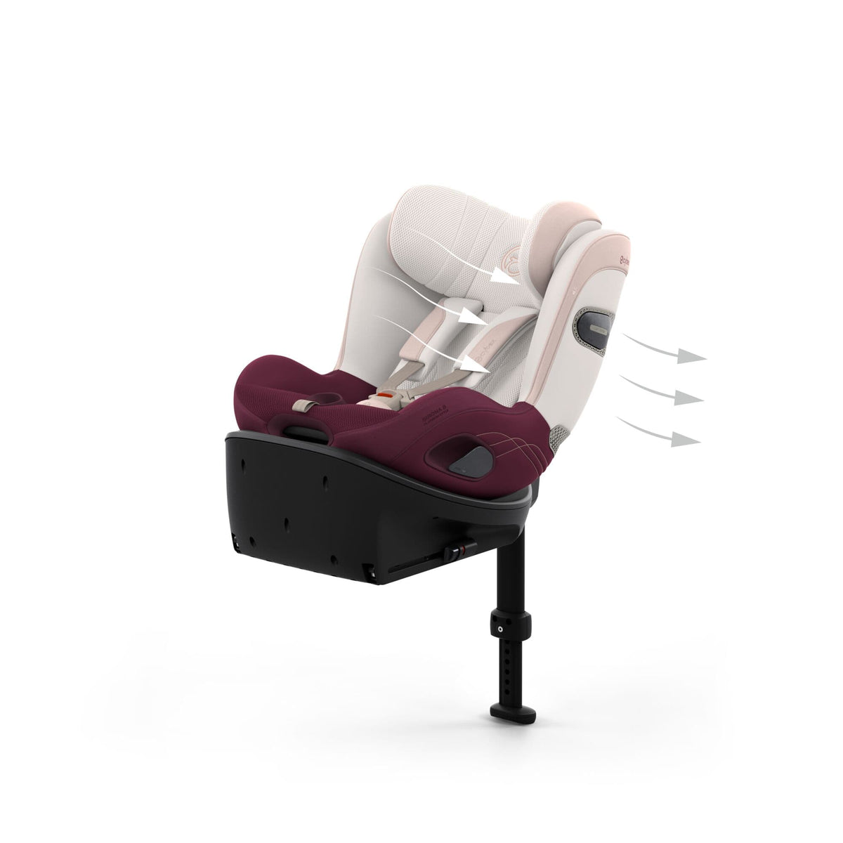 Cybex i-Size car seats Cybex Sirona S Style - Quartz Pink